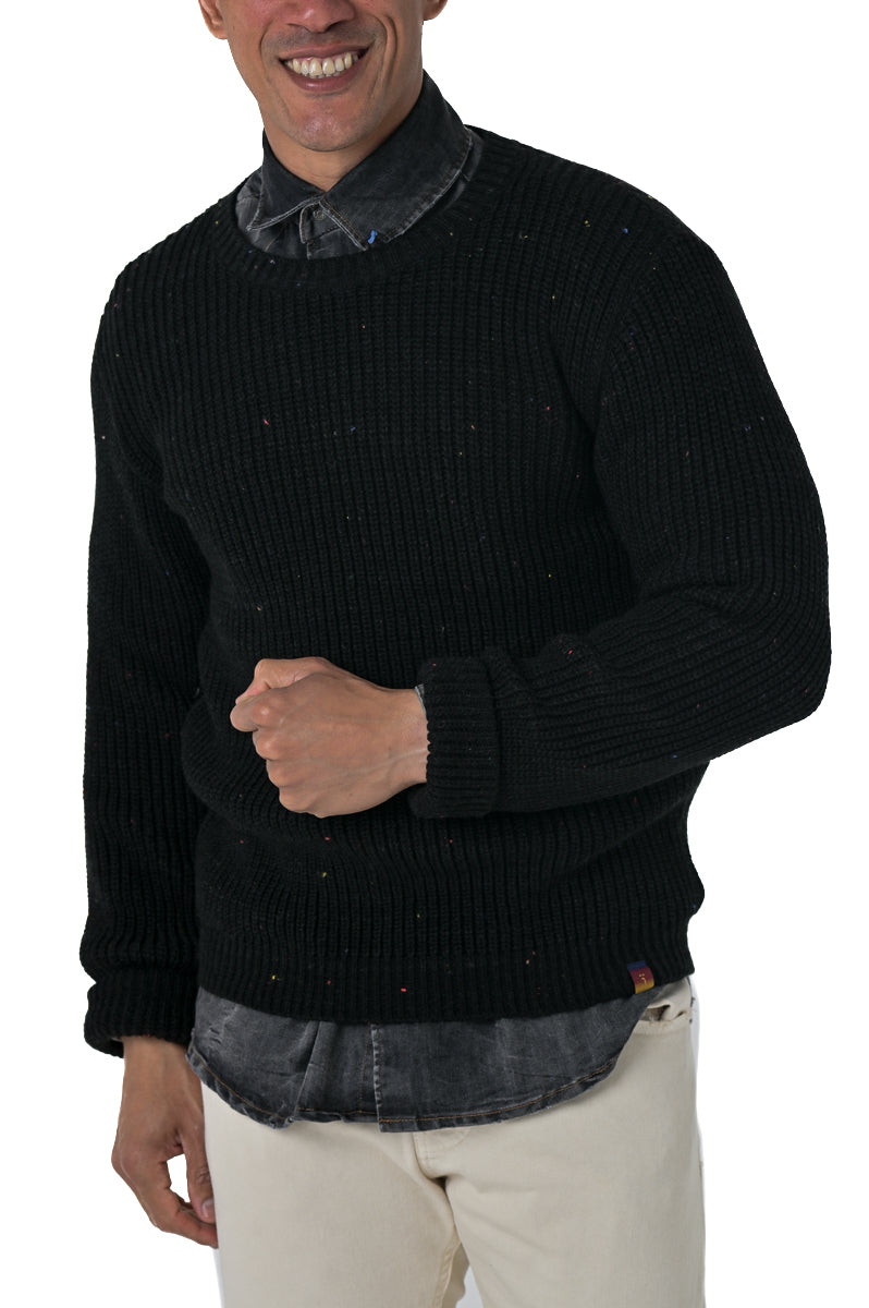 Maglione regular DM 2413 nero FW23/24