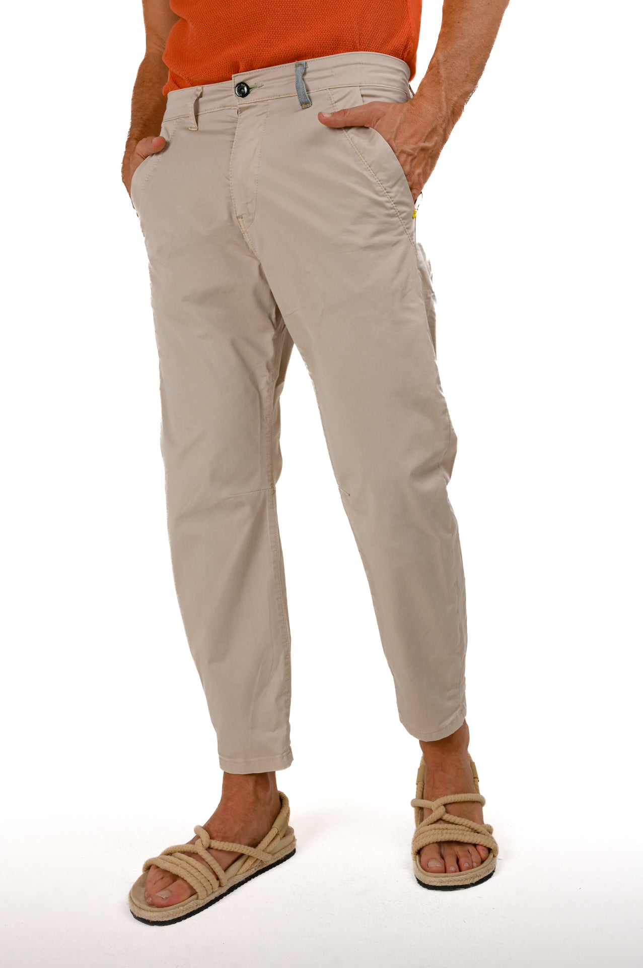 Pantaloni regular Bronson beige SS22