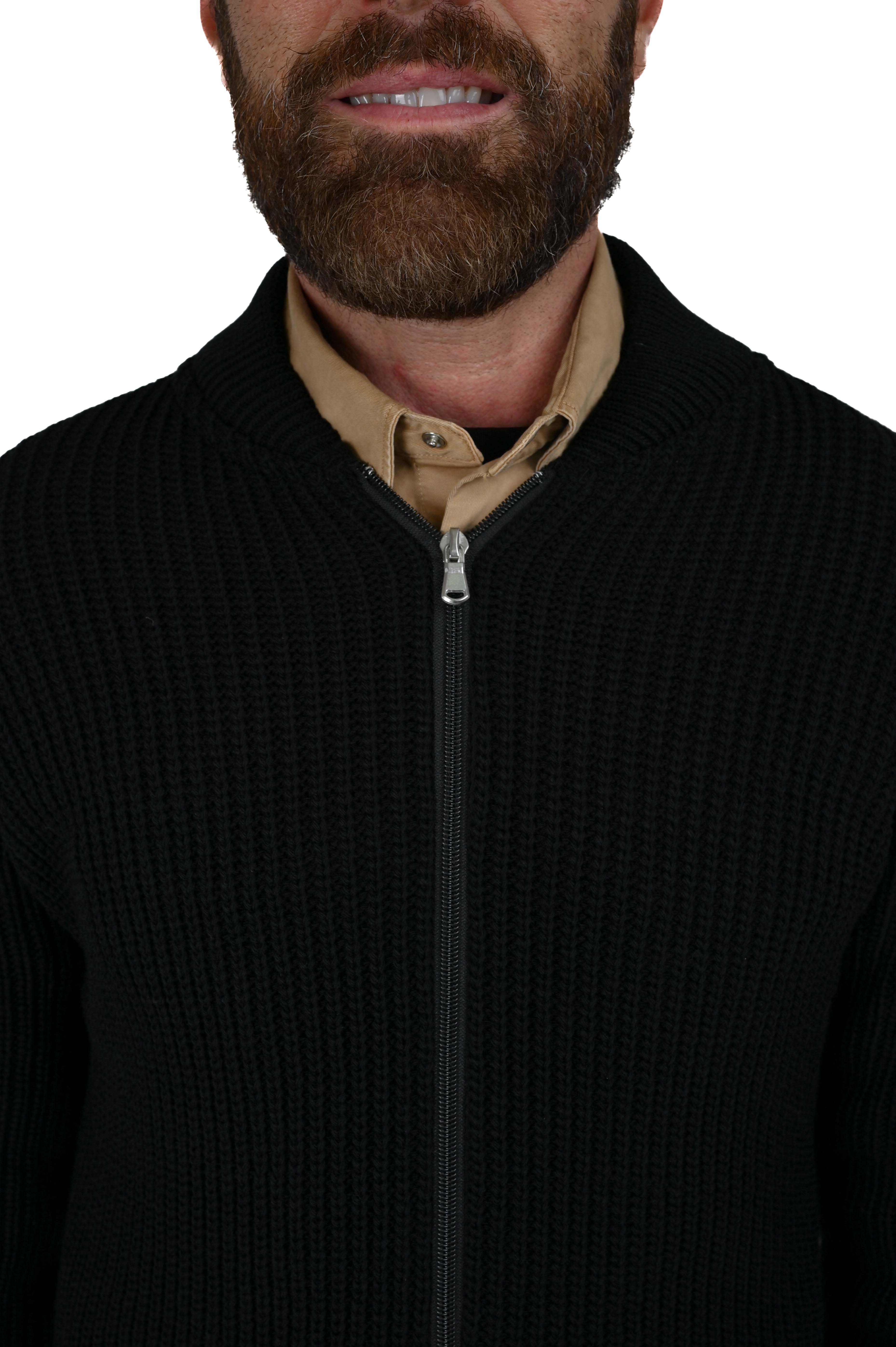 Maglione regular DM 2408 nero FW24/25