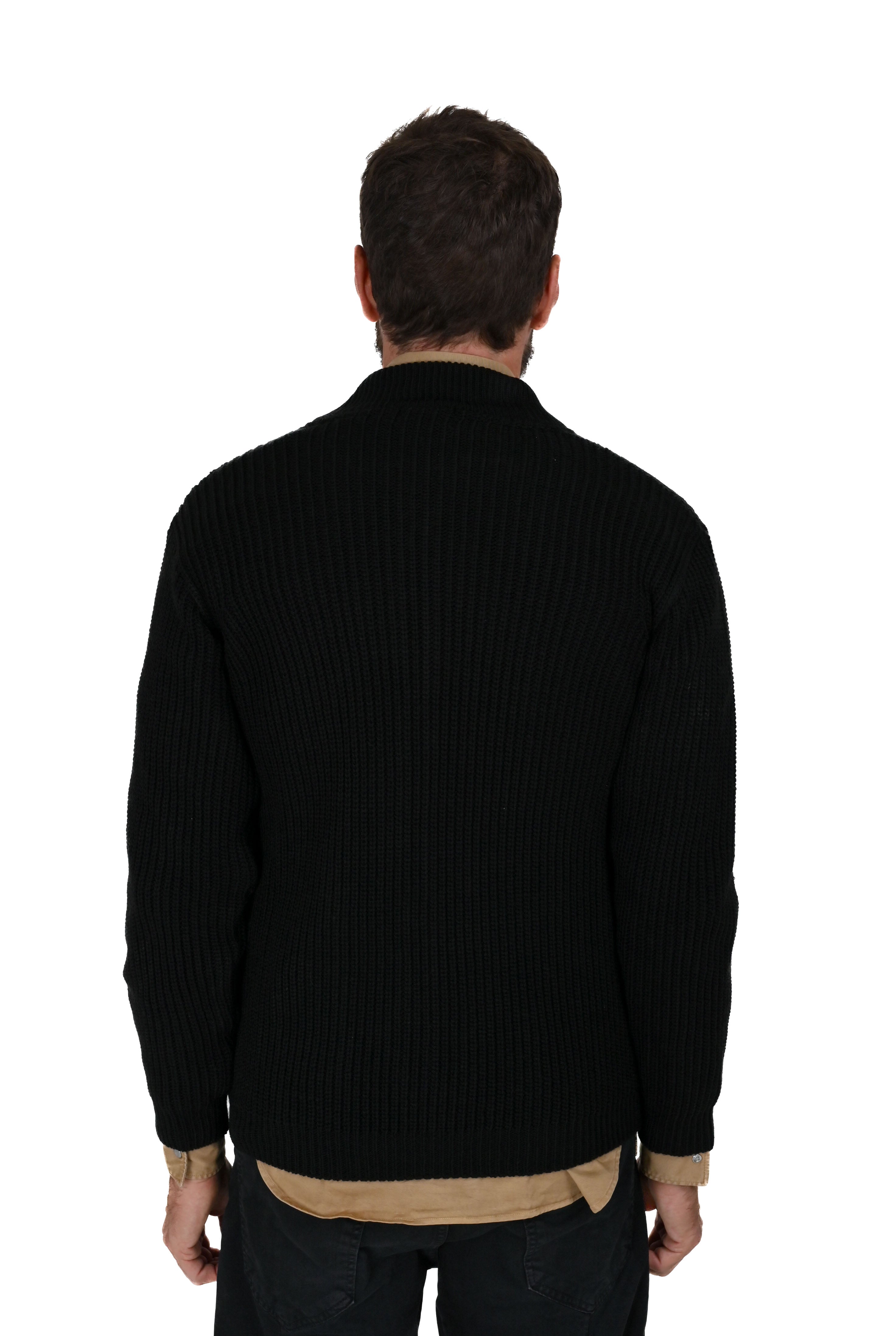 Maglione regular DM 2408 nero FW24/25