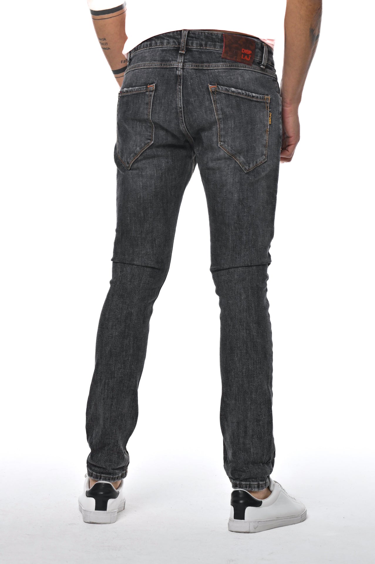 Jeans slim New London BLK Marmorizzato SS23