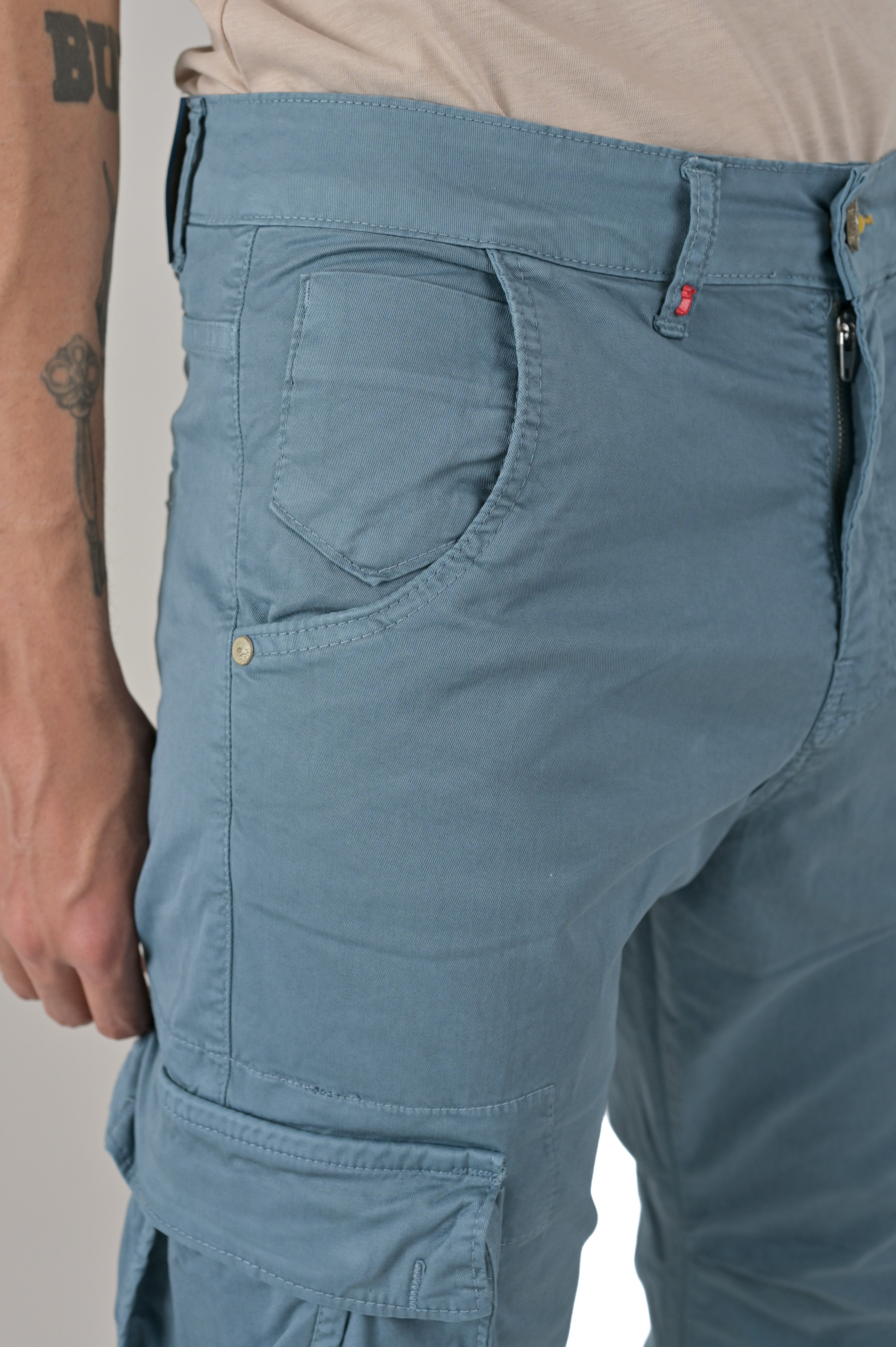 Pantaloni regular Marktas Lagoon SS24