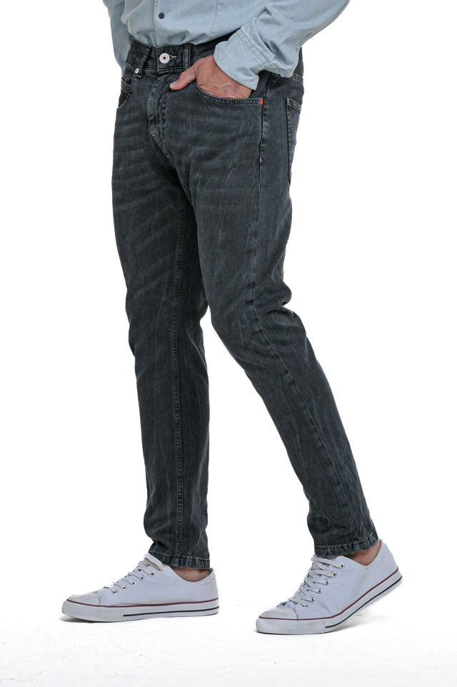 Pantaloni in cotone regular Kong DRL nero SS24