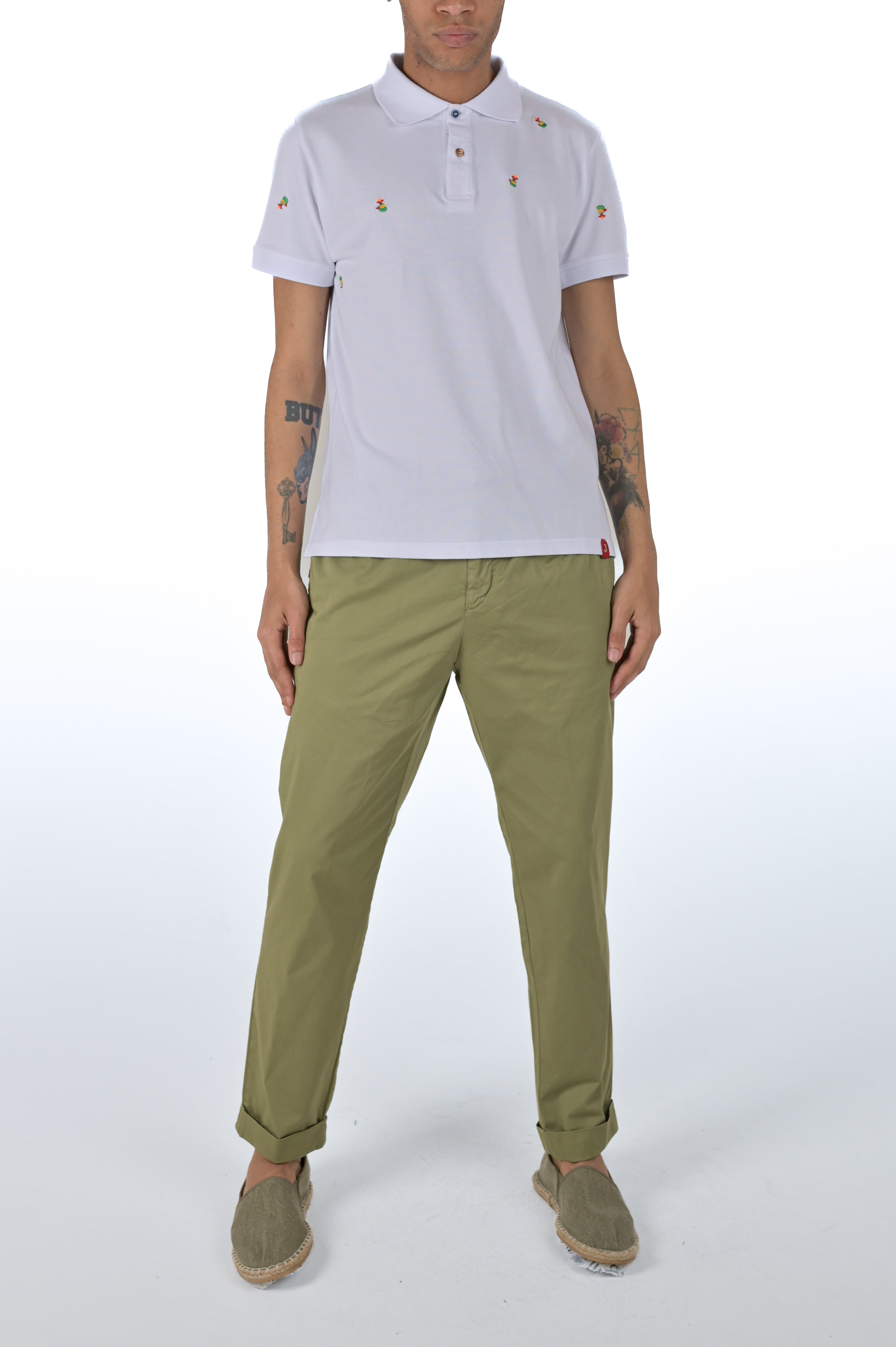 Polo regular Pahoa Bianco SS24