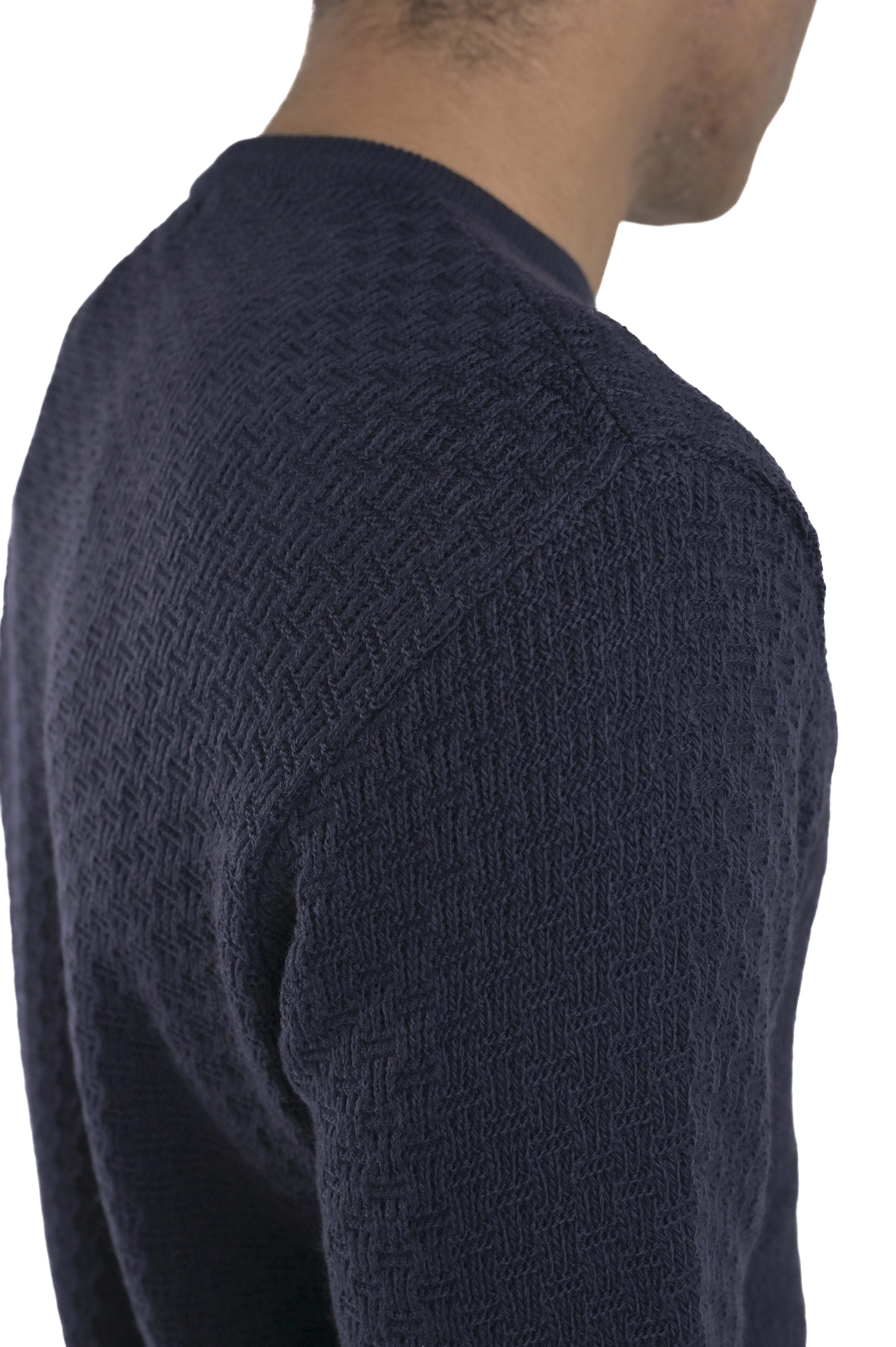 Maglione regular DM 24202 blu FW24/25