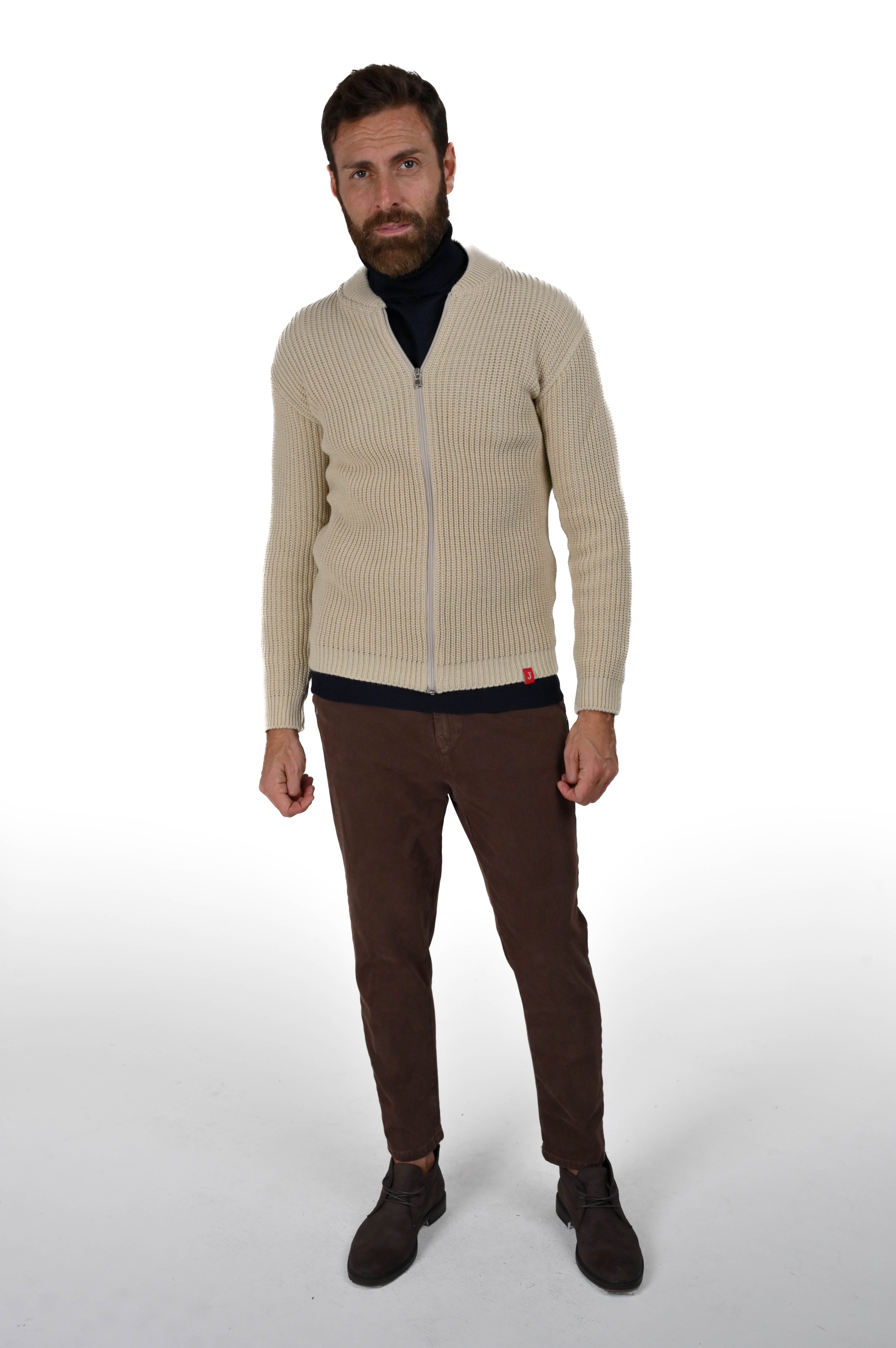 Maglione regular DM 2408 beige FW24/25