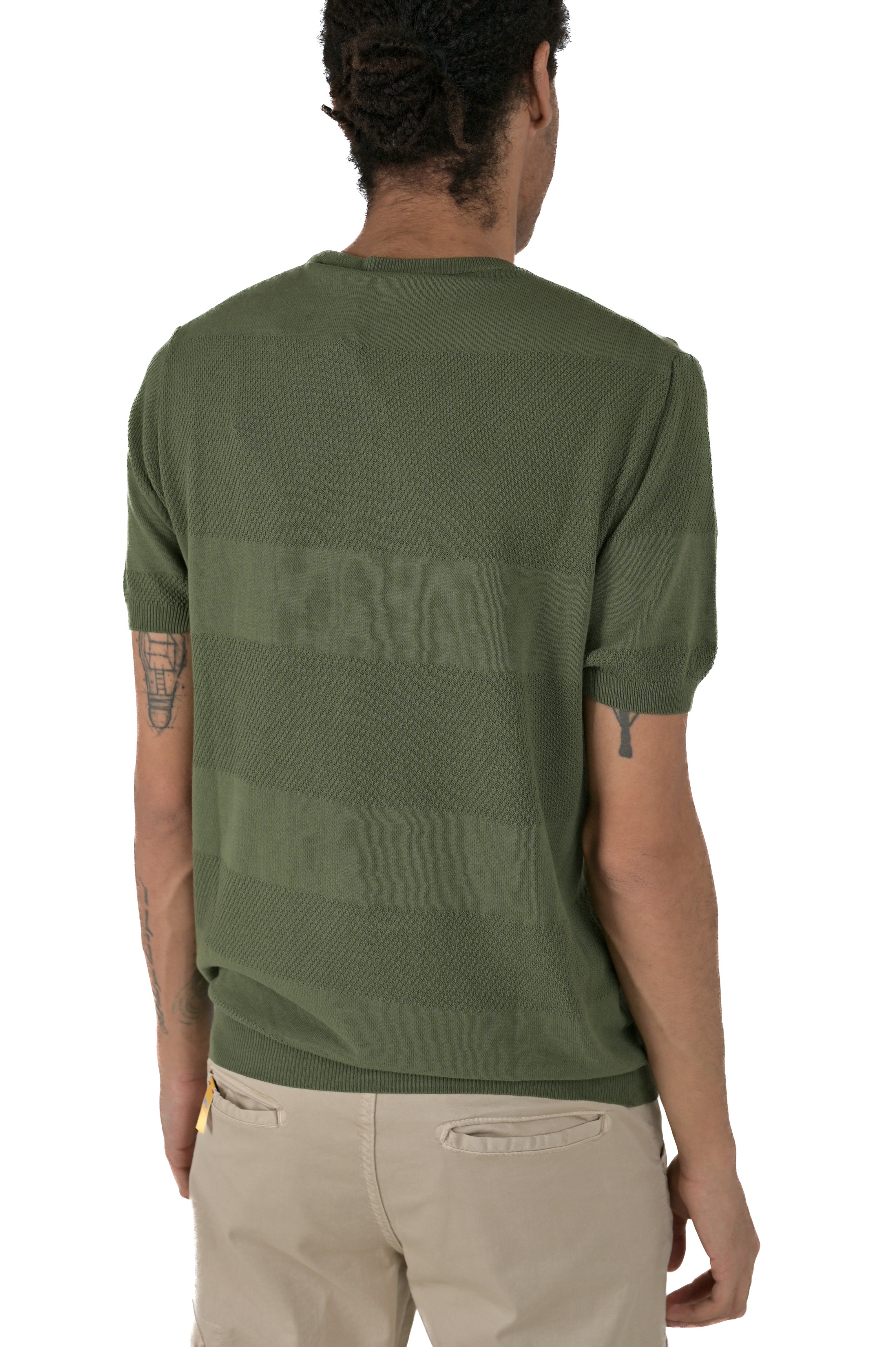 Regular T-Shirt DS 2476 green SS24