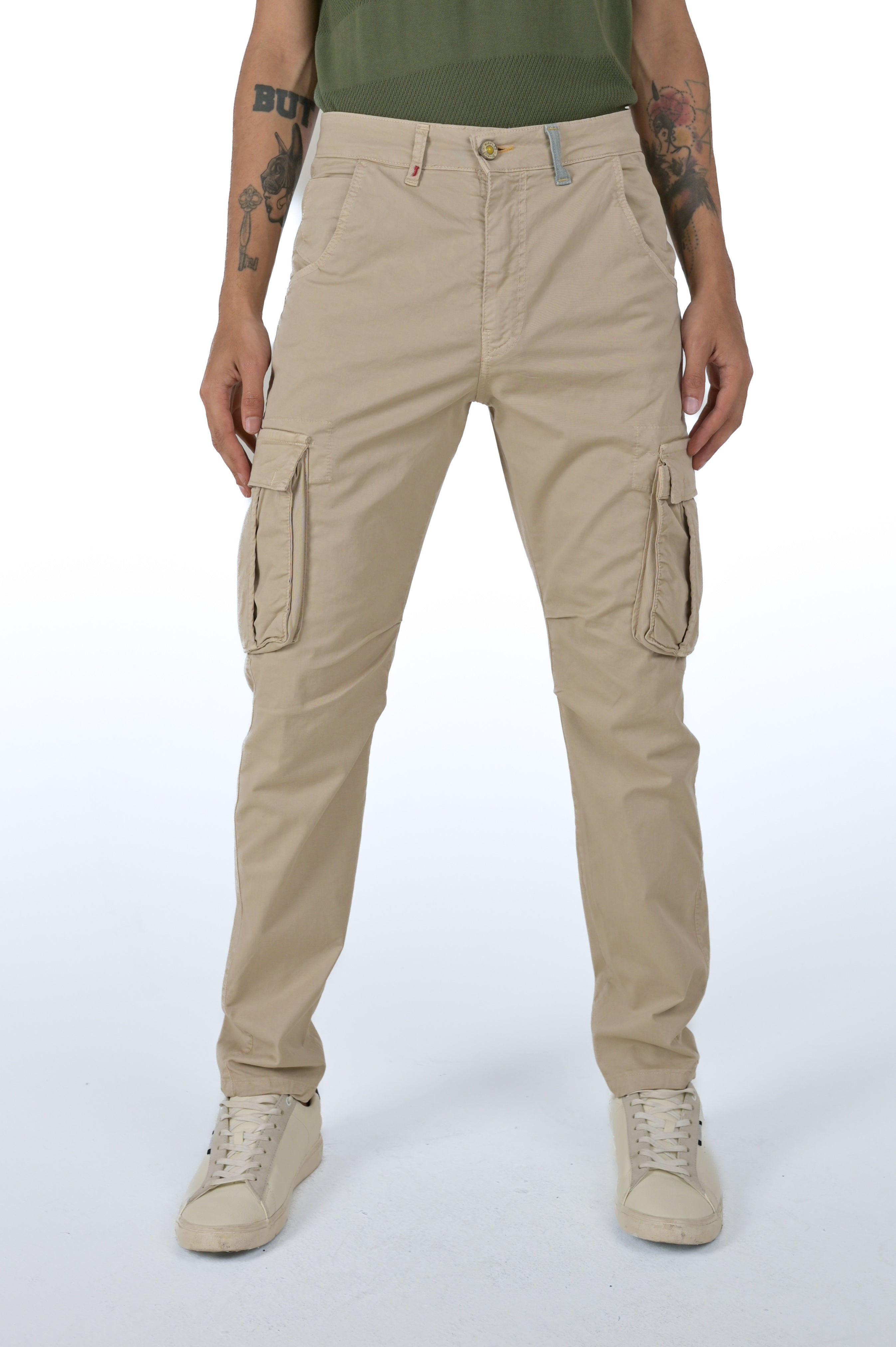 Marktas Beige SS24 regular trousers