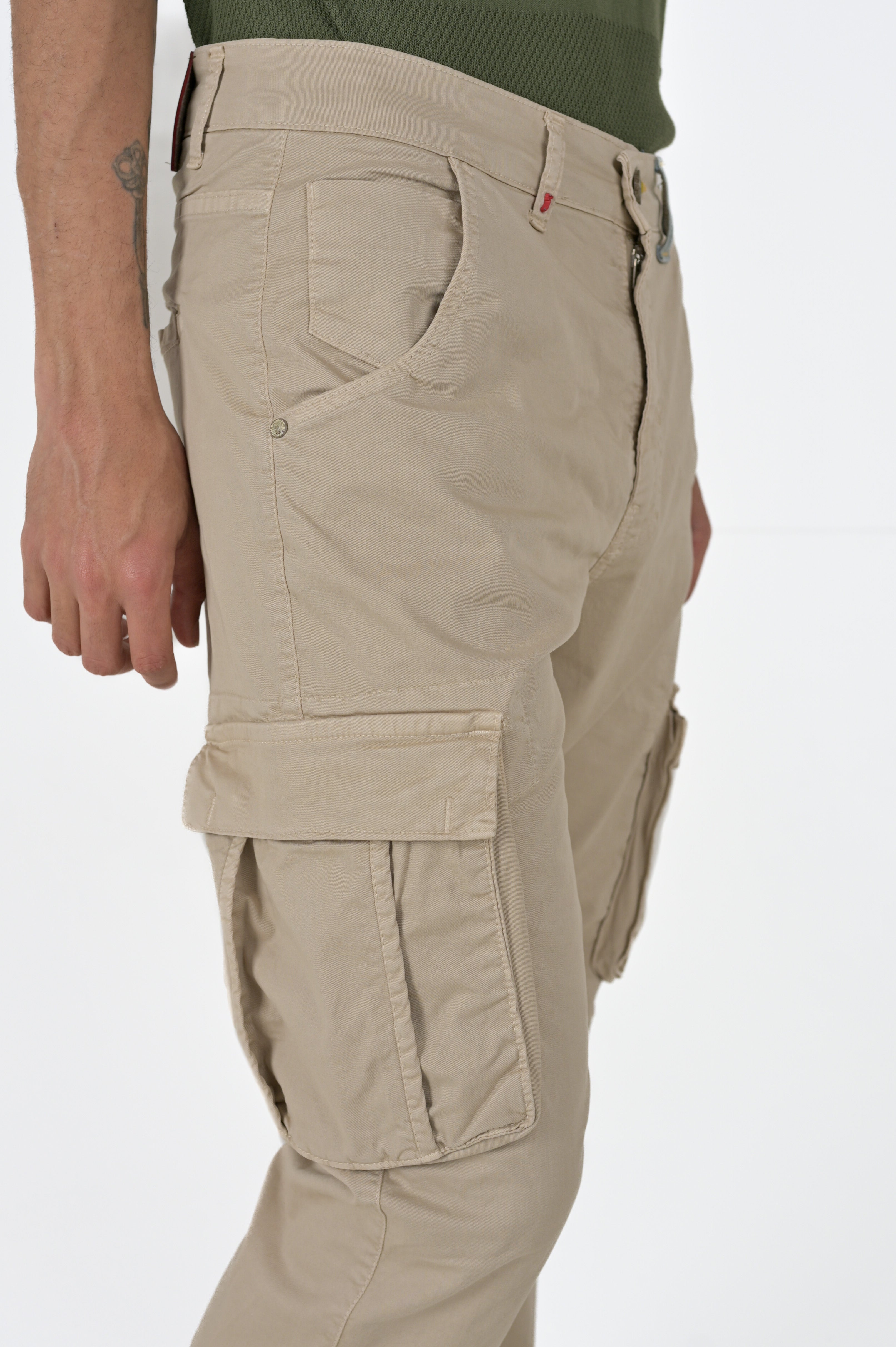 Pantaloni regular Marktas Beige SS24