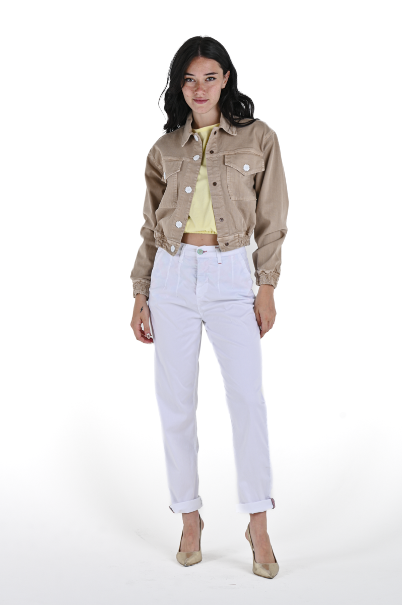 Women's jacket regular Betty beige SS24