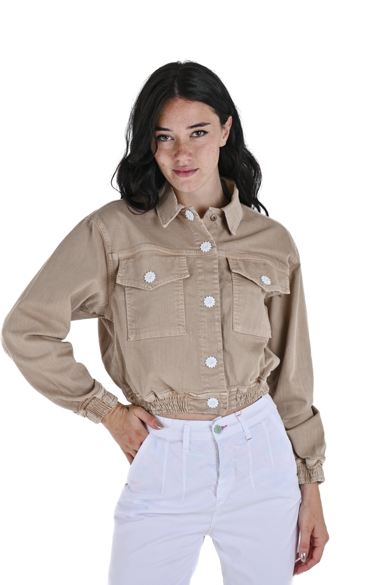 Women's jacket regular Betty beige SS24