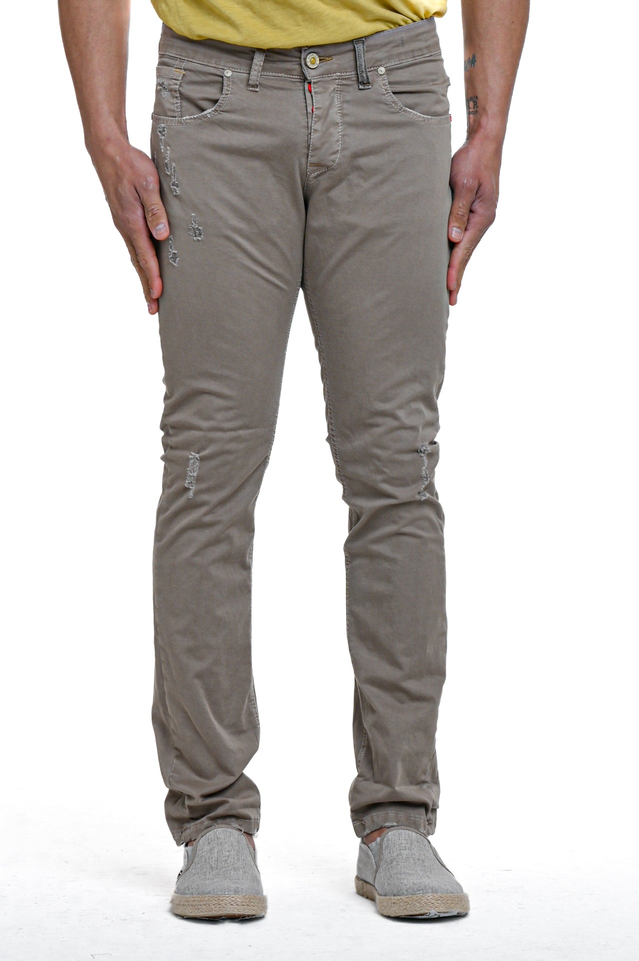 New London Old Slim Cotton Trousers SS23