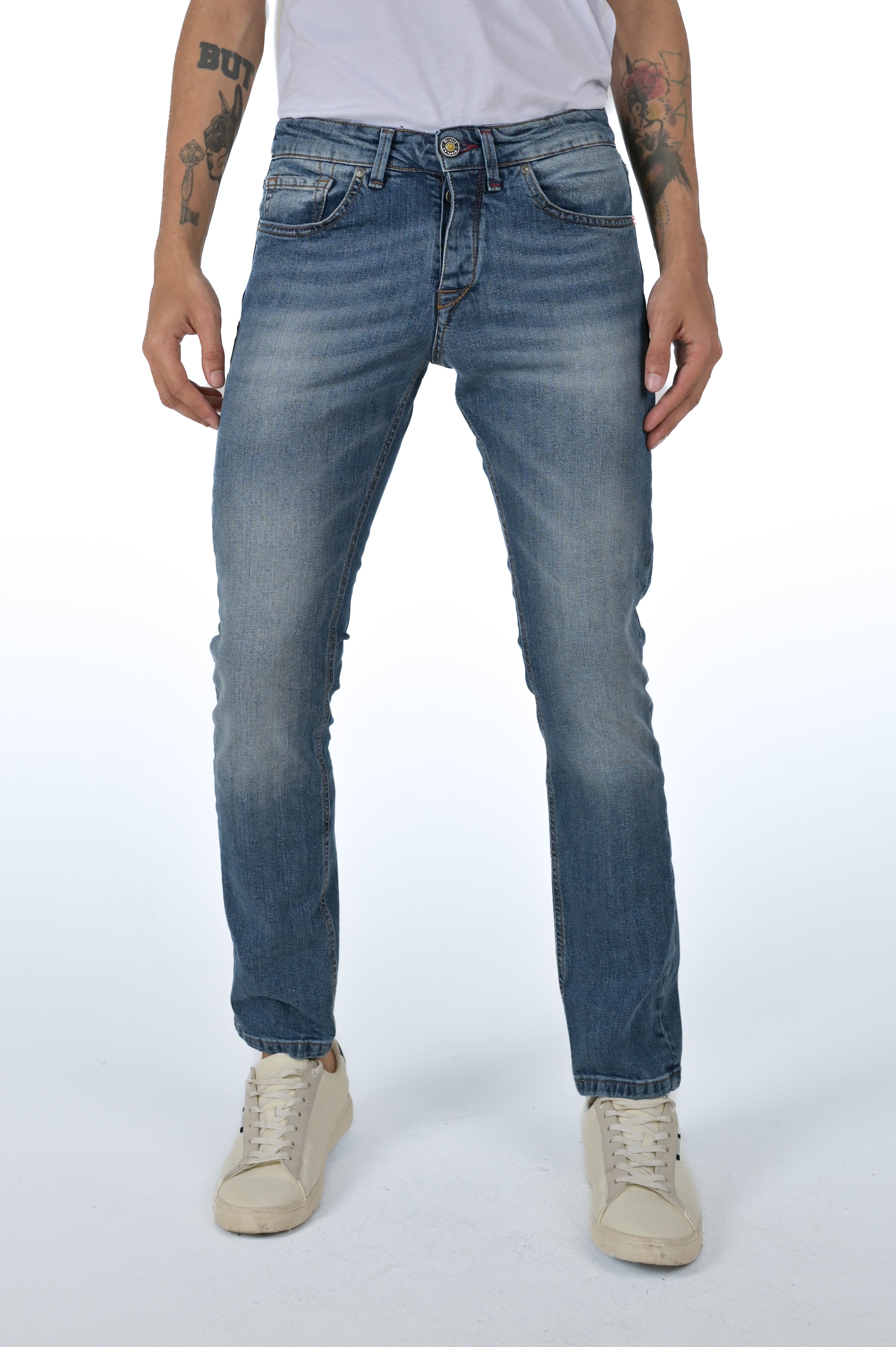 New London Music Medium slim jeans