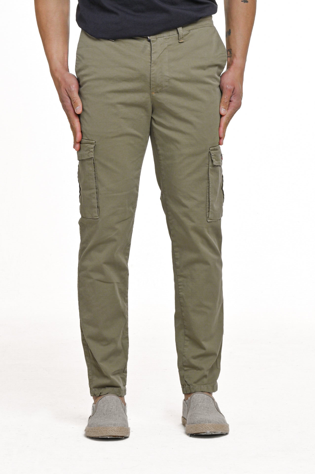 Pantaloni in cotone slim Sonic Tascone SS23