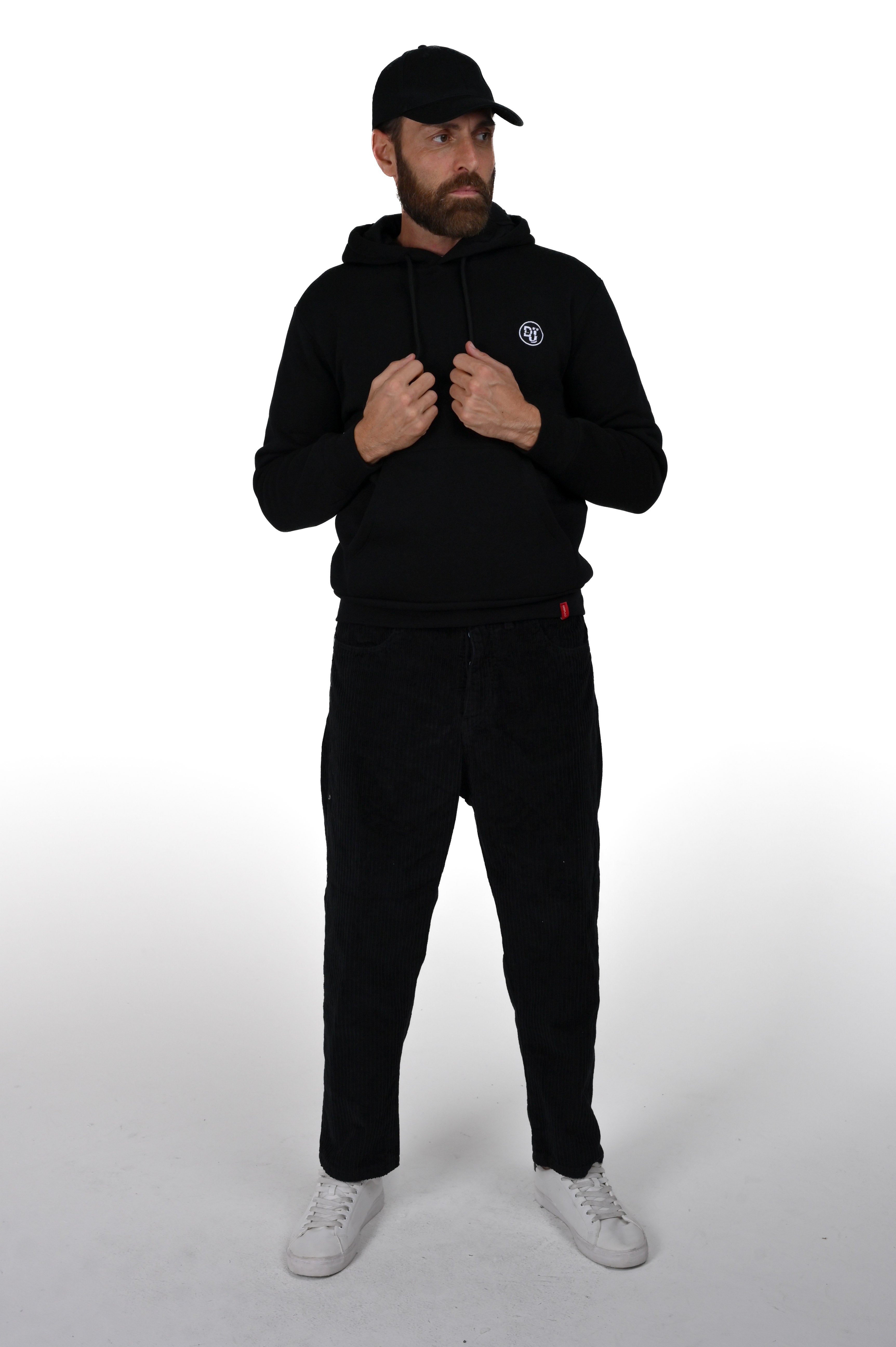 DA 2423 black regular sweatshirt FW24/25