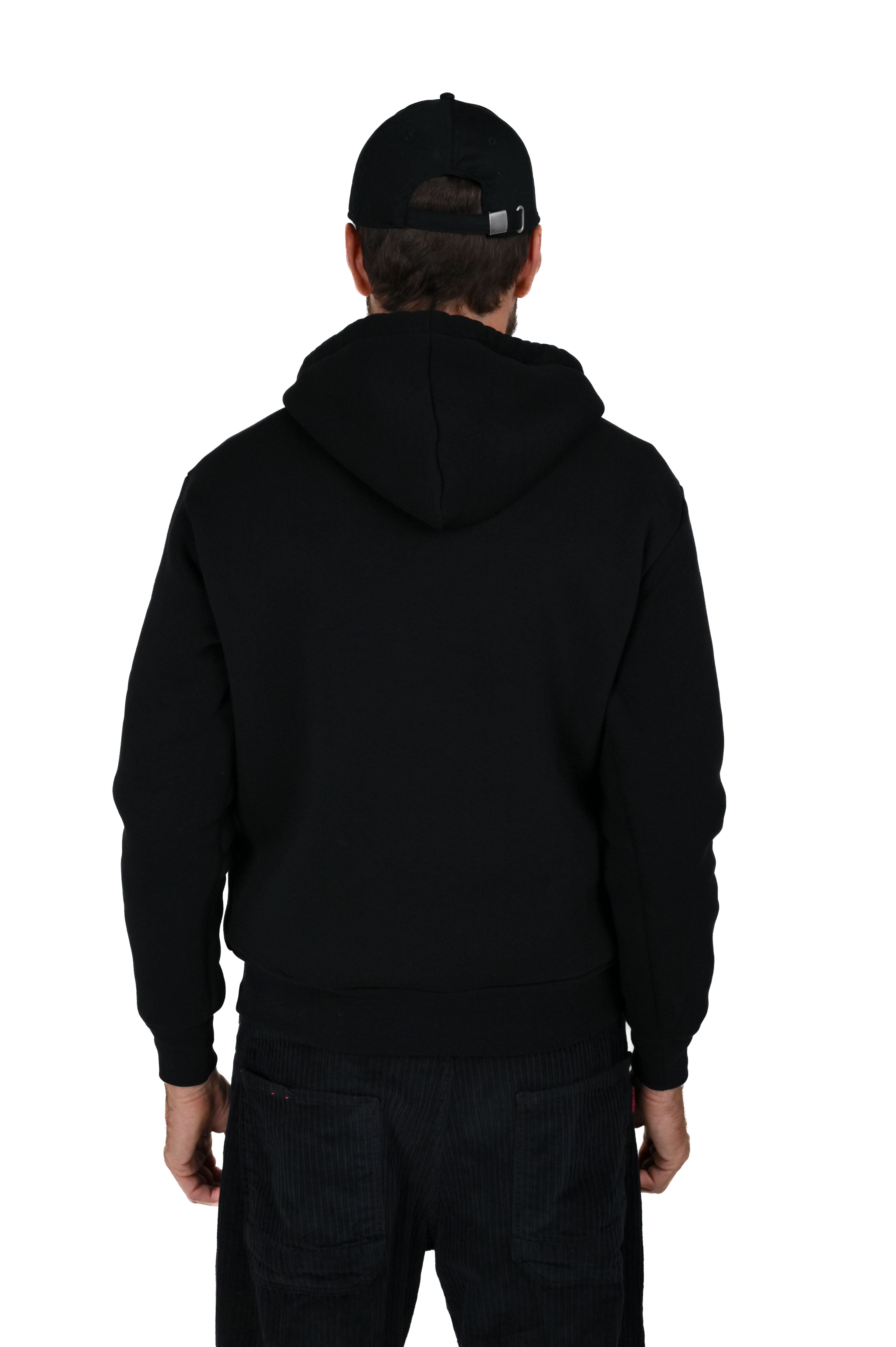 DA 2423 black regular sweatshirt FW24/25