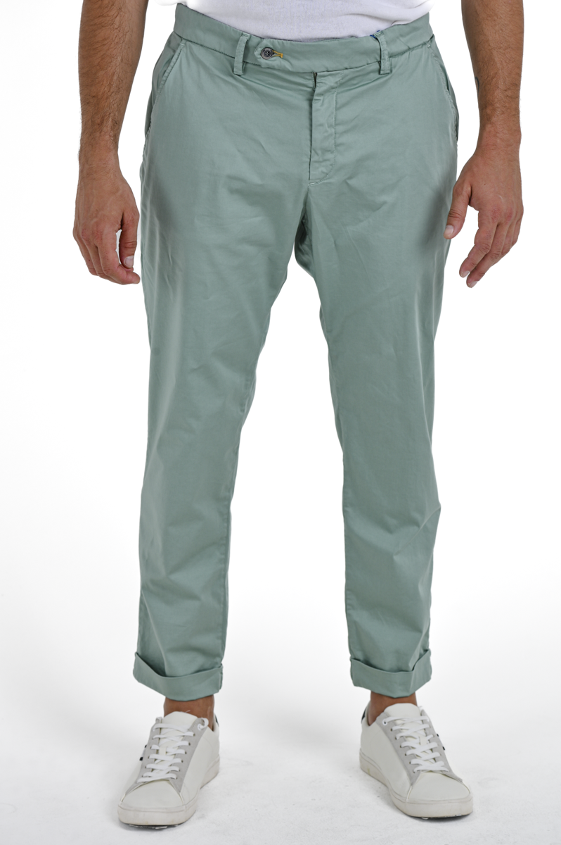 Classic Slim Racket Maribor Aqua Green SS24 Pants