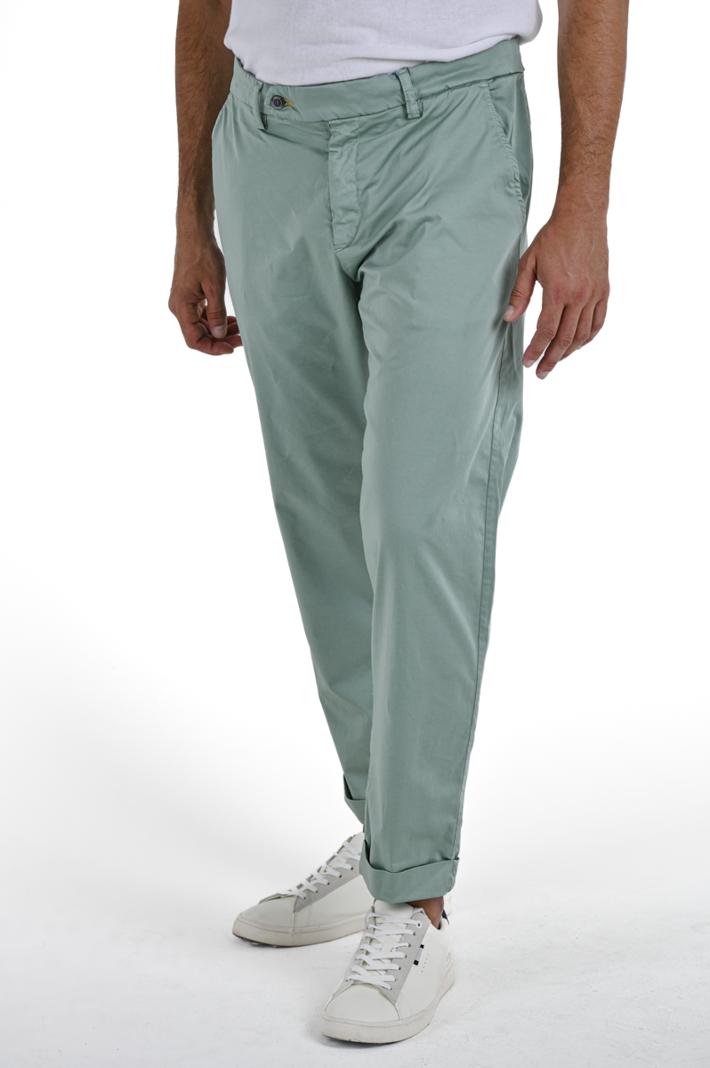 Classic Slim Racket Maribor Aqua Green SS24 Pants