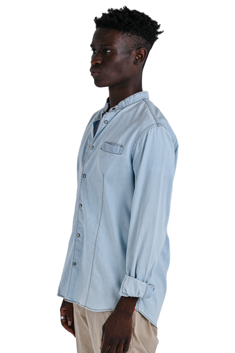 Leo ST Blitz SS24 regular denim shirt