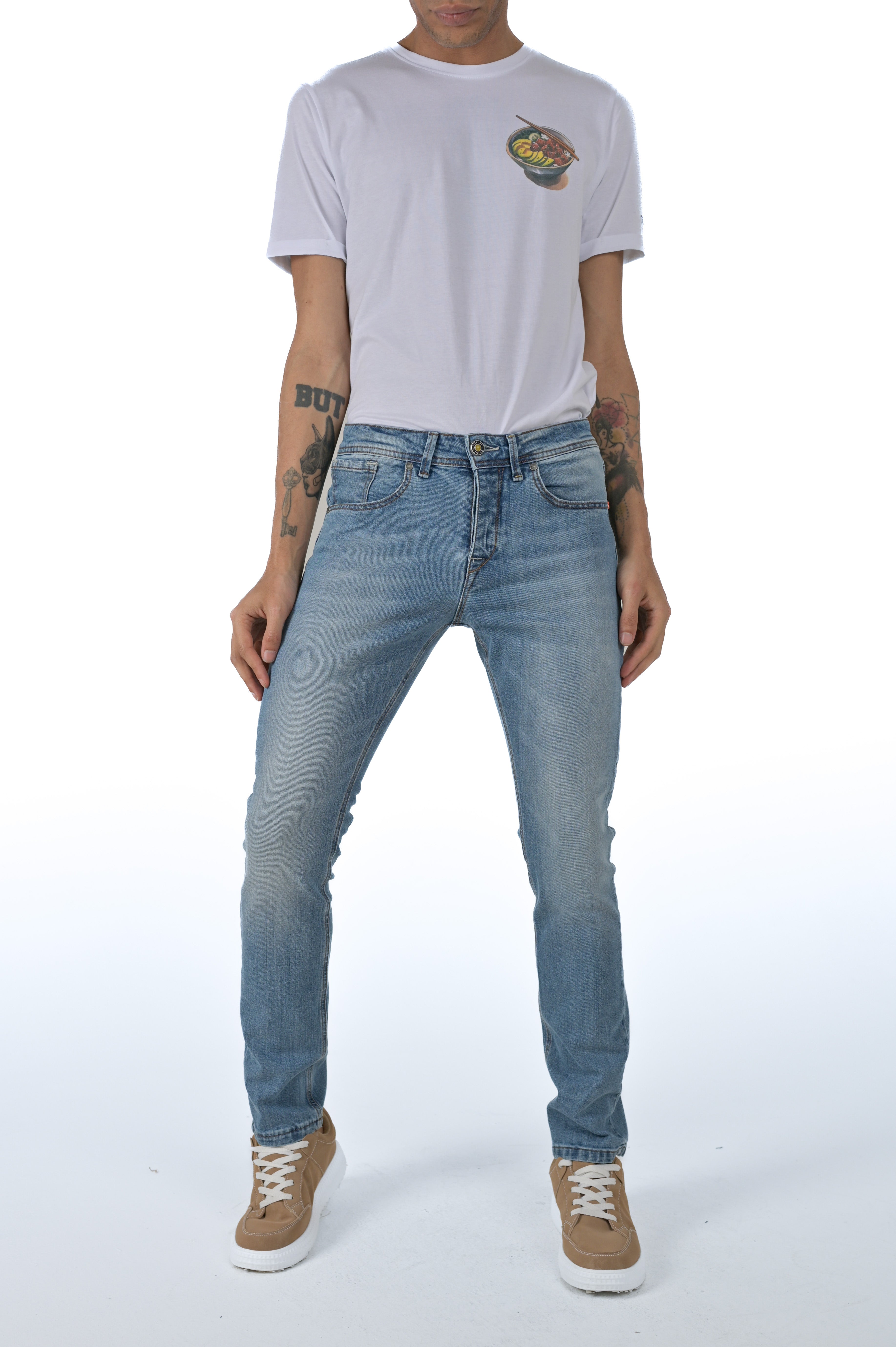 Slim jeans New London Music Light