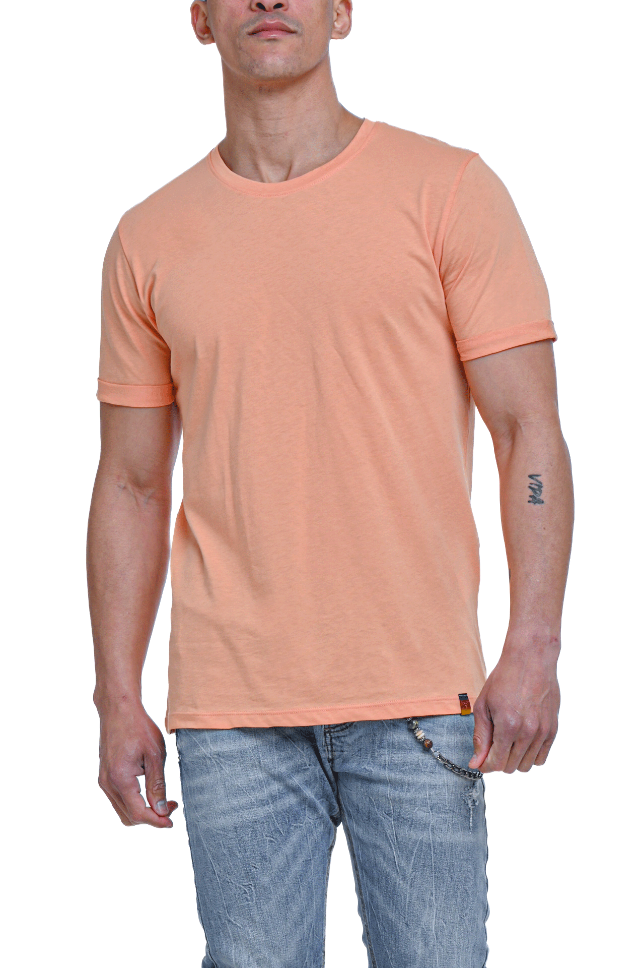 Regular T-Shirt DPE 2401 Orange Jersey SS24