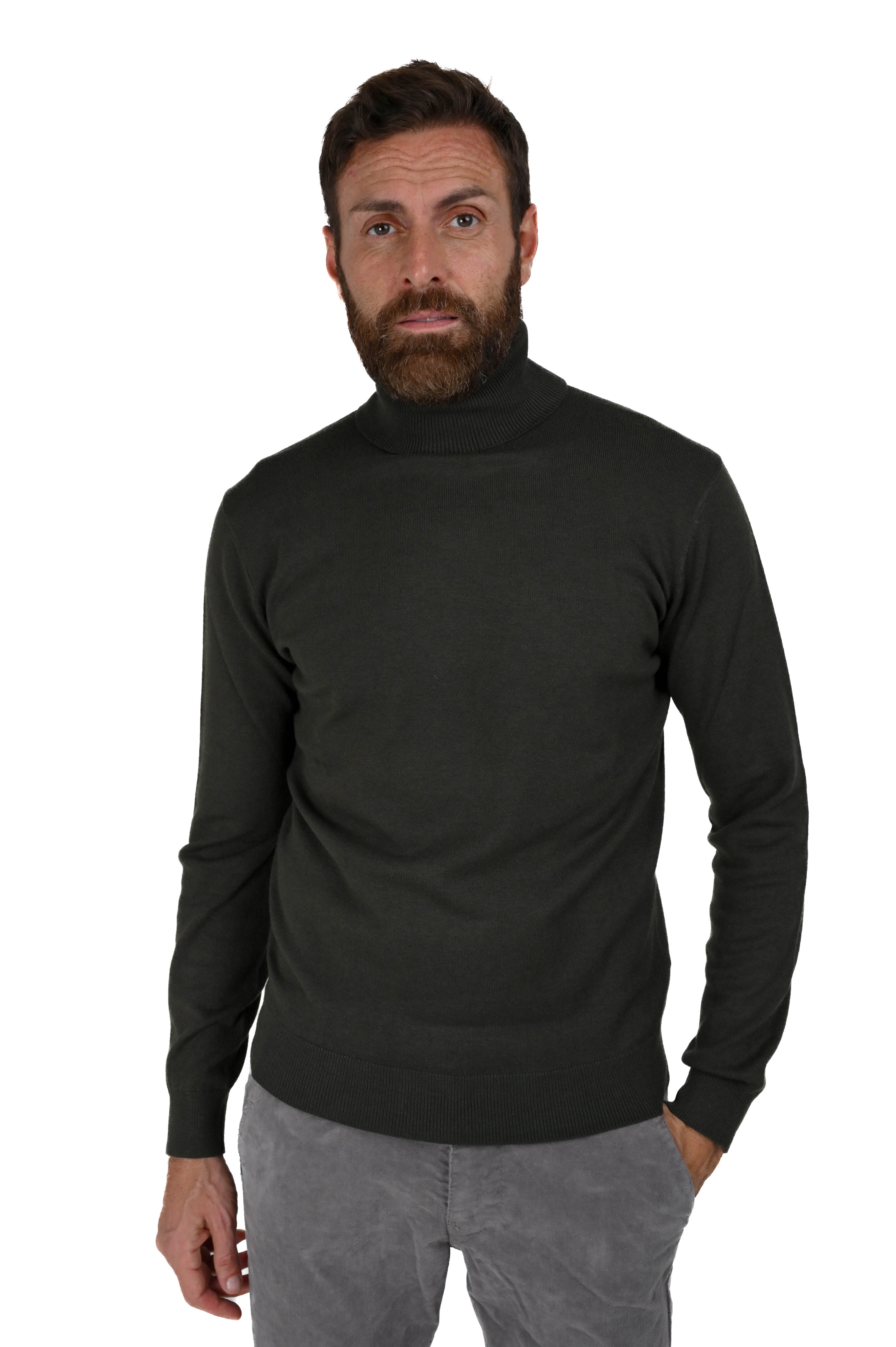 Maglione regular 3012900 verde FW24/25