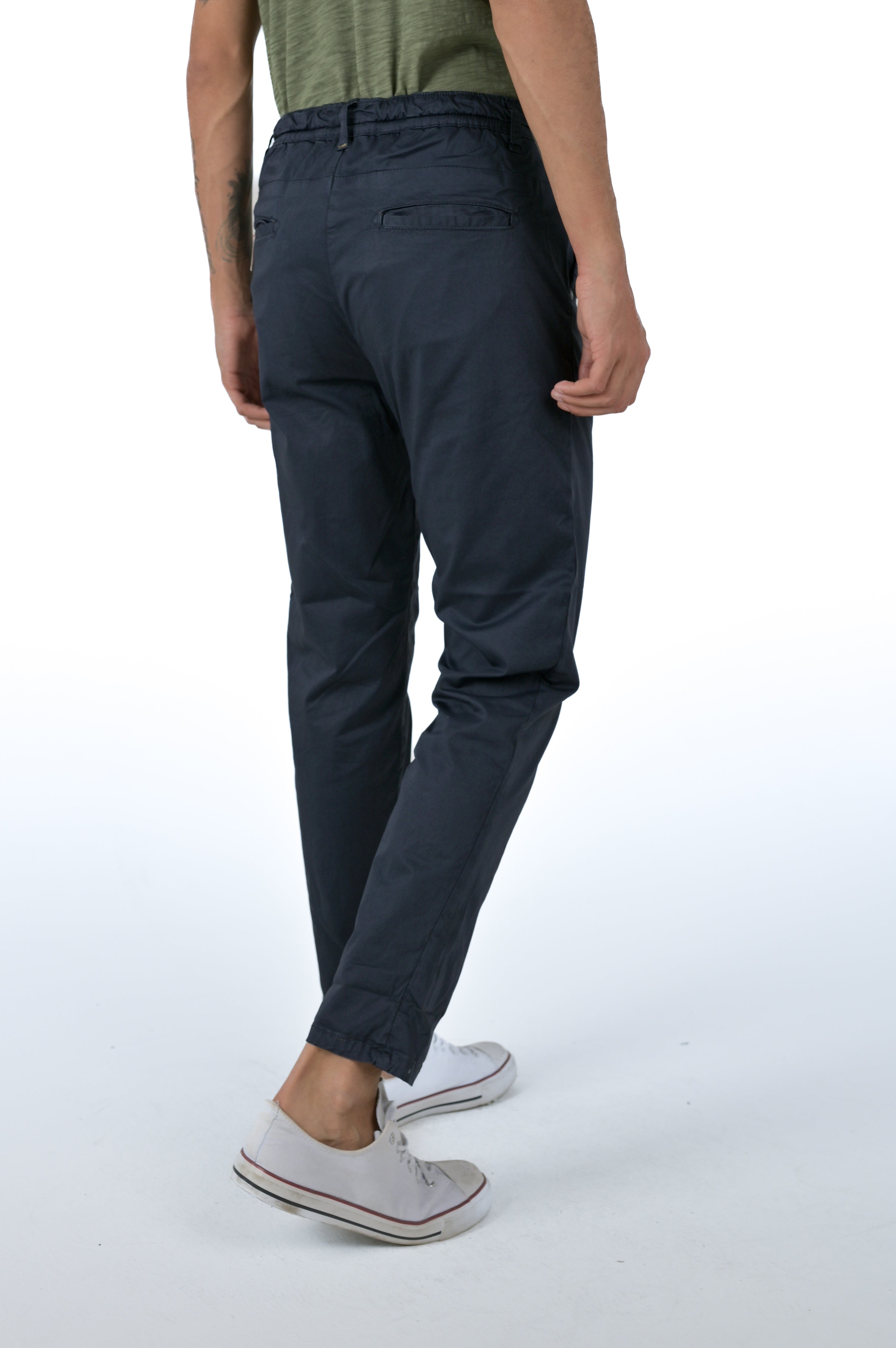 Regular Pants Different Satin Blue SS24