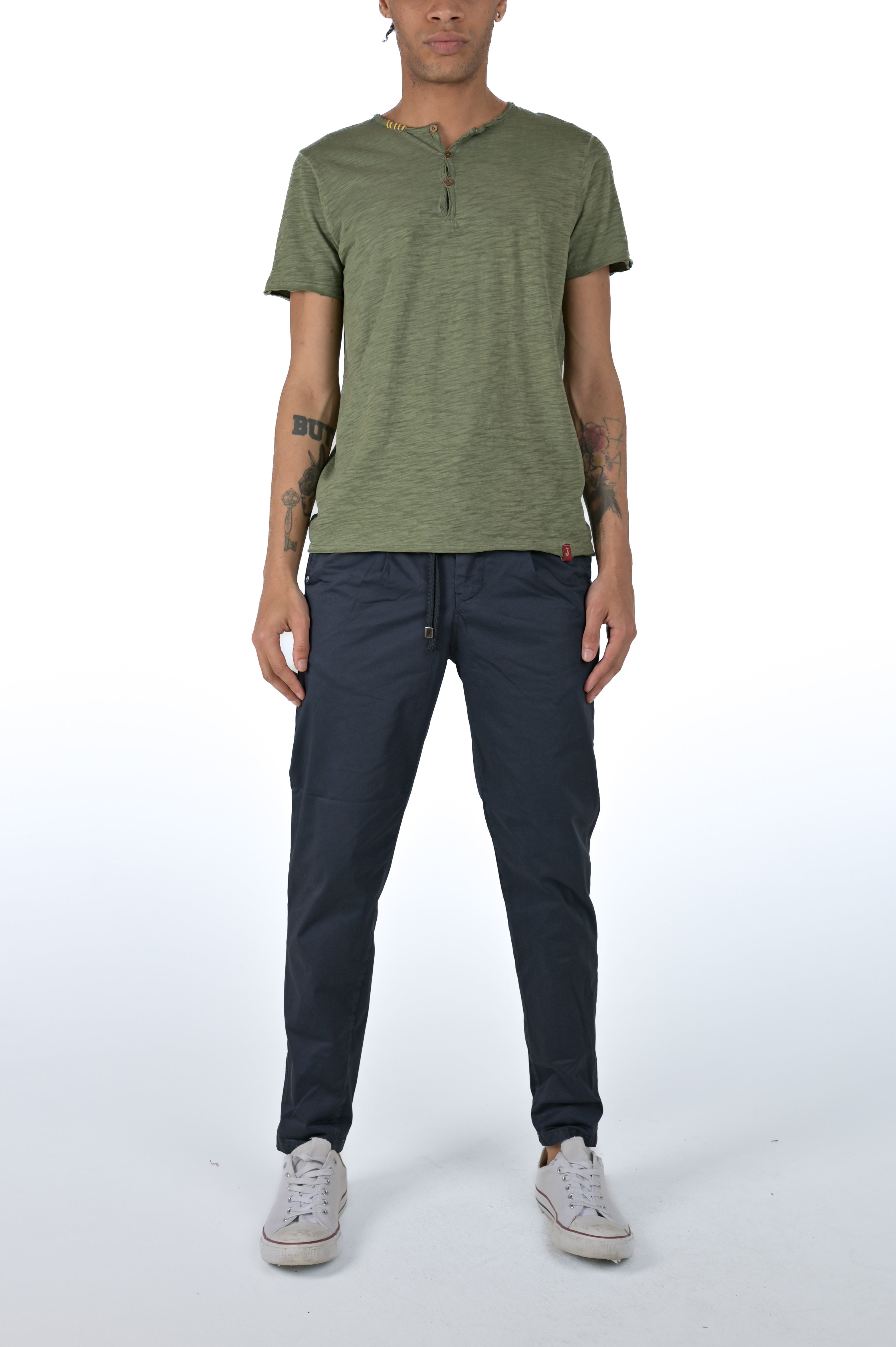 T-Shirt regular DPE 2406 Militare SS24