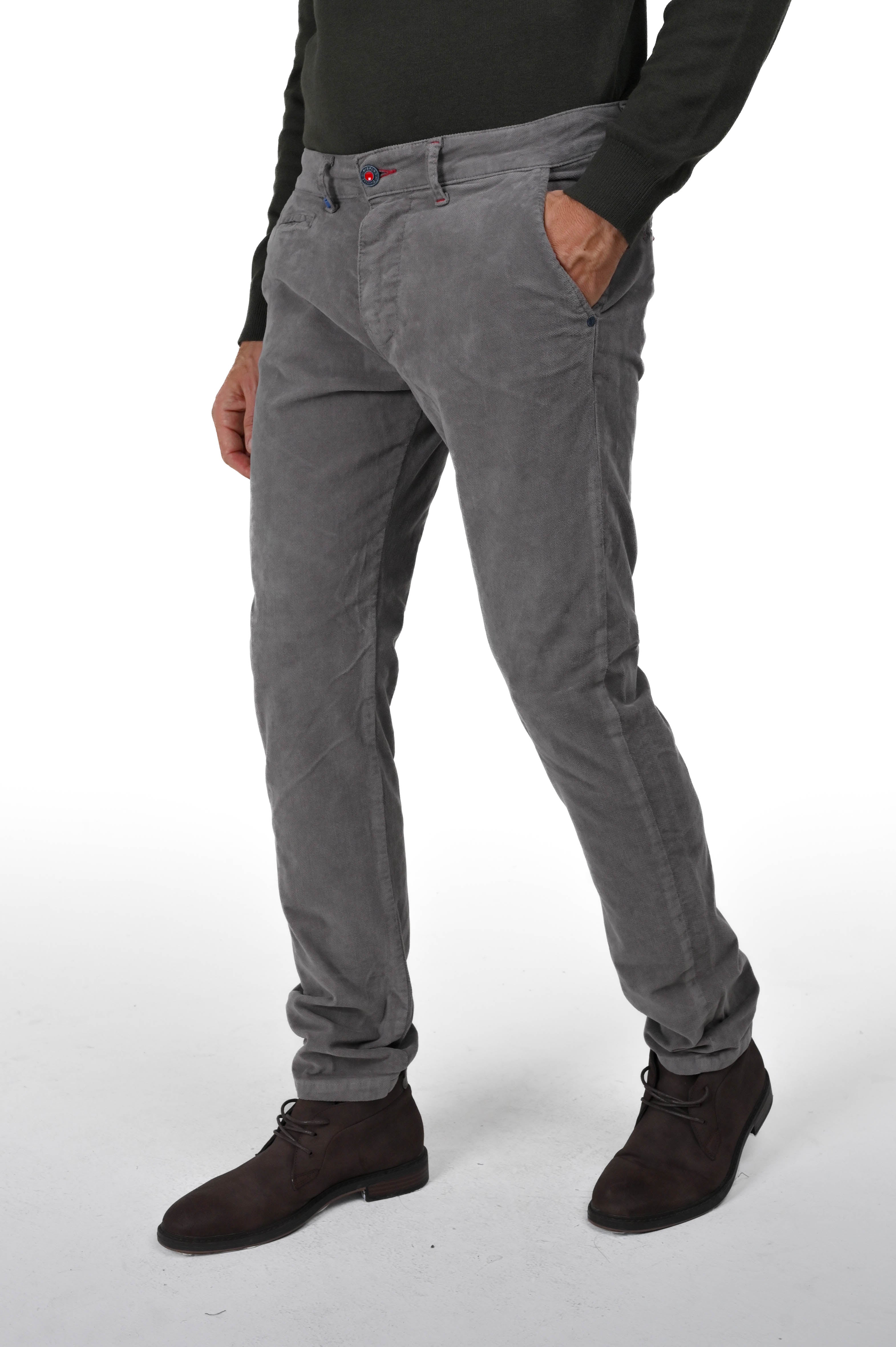 Pantaloni in velluto slim Kinos Mertes fit FW23/24