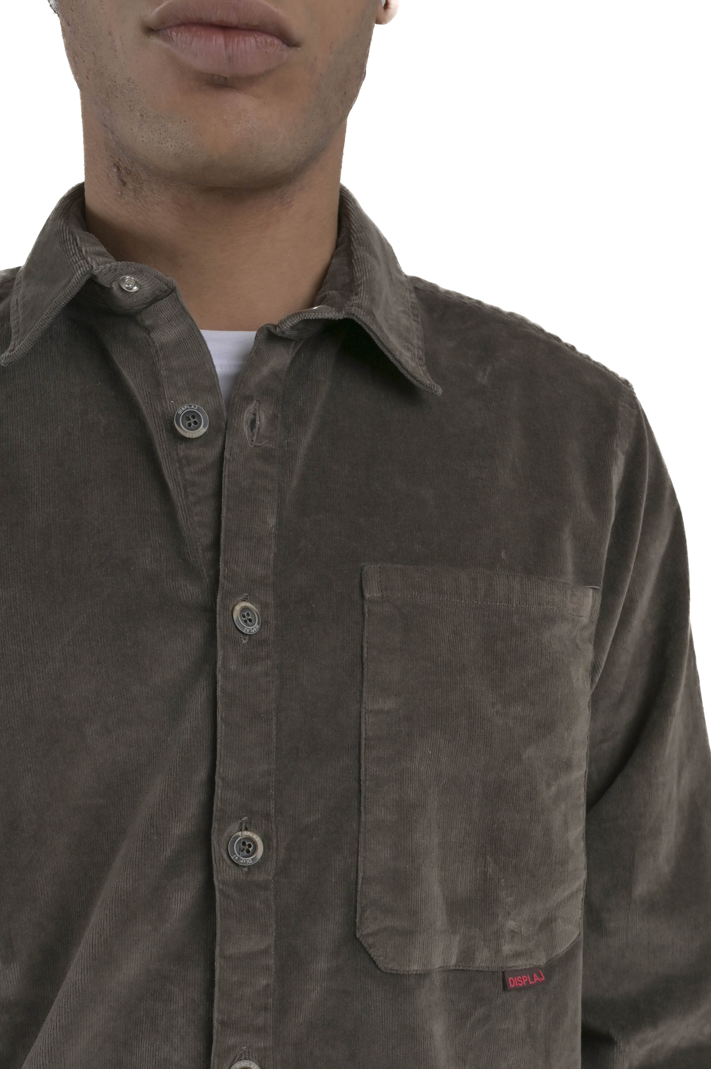 Velvet grey velvet shirt FW24/25