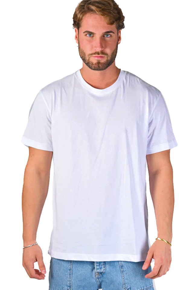 Regular t-shirt DA 1034 White SS22