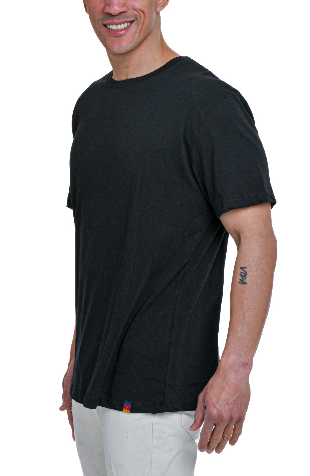 DPE 2403 Over Black Loose T-Shirt SS24