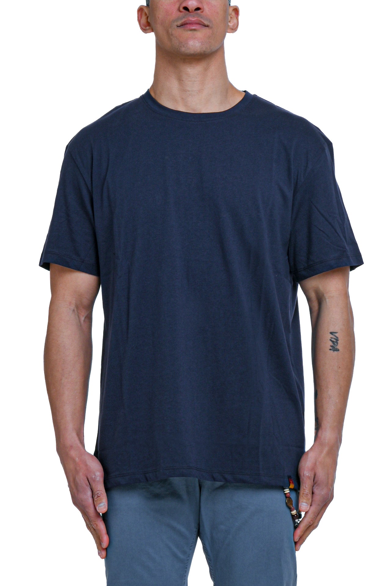 Loose T-Shirt DPE 2403 Over Blue SS24