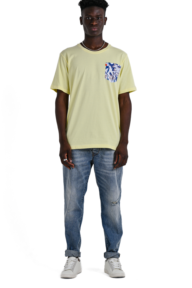 Regular T-Shirt DPE 2409 Yellow SS24