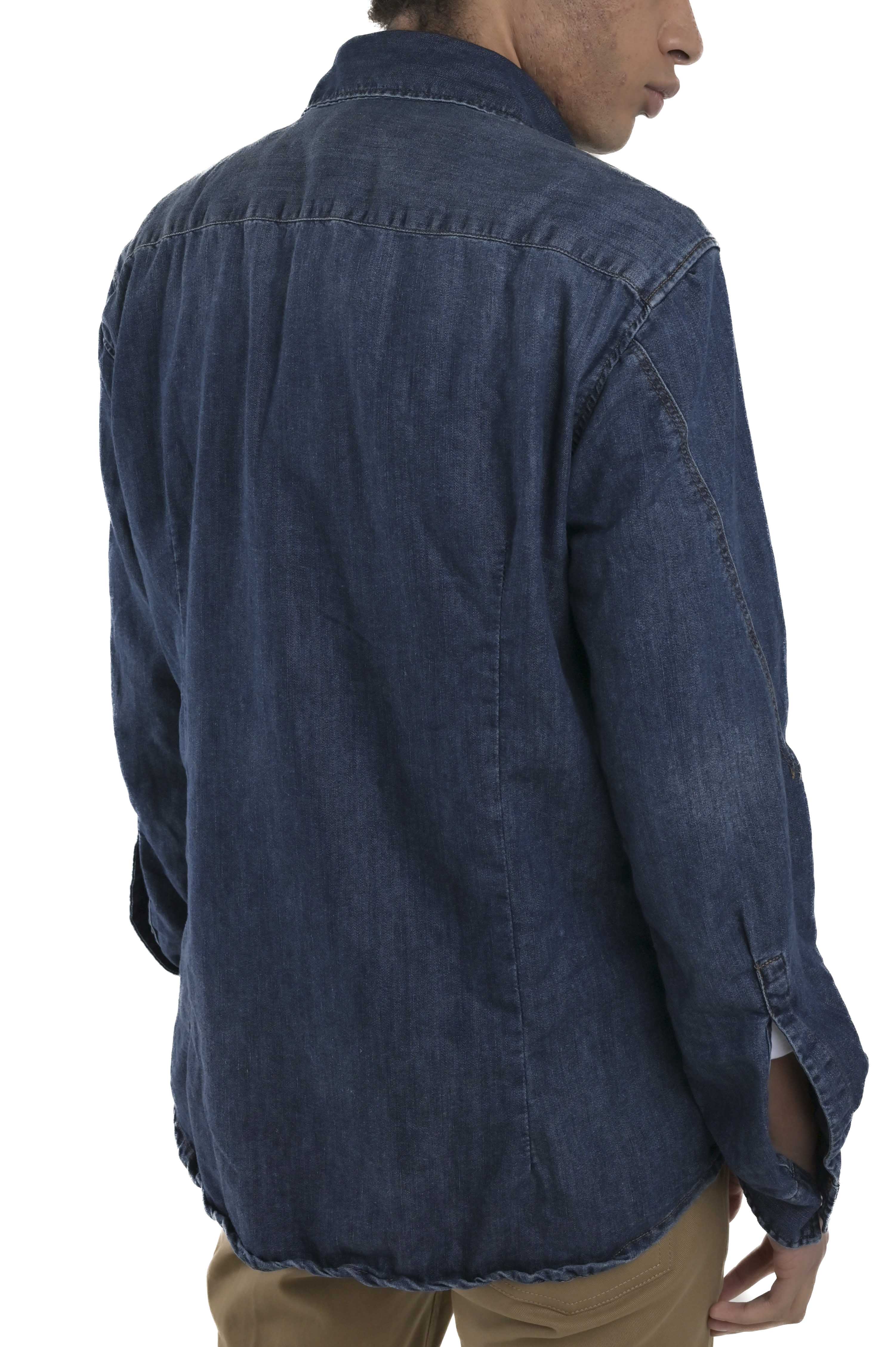 Camicia in denim regular Park Blu AI06 FW24/25