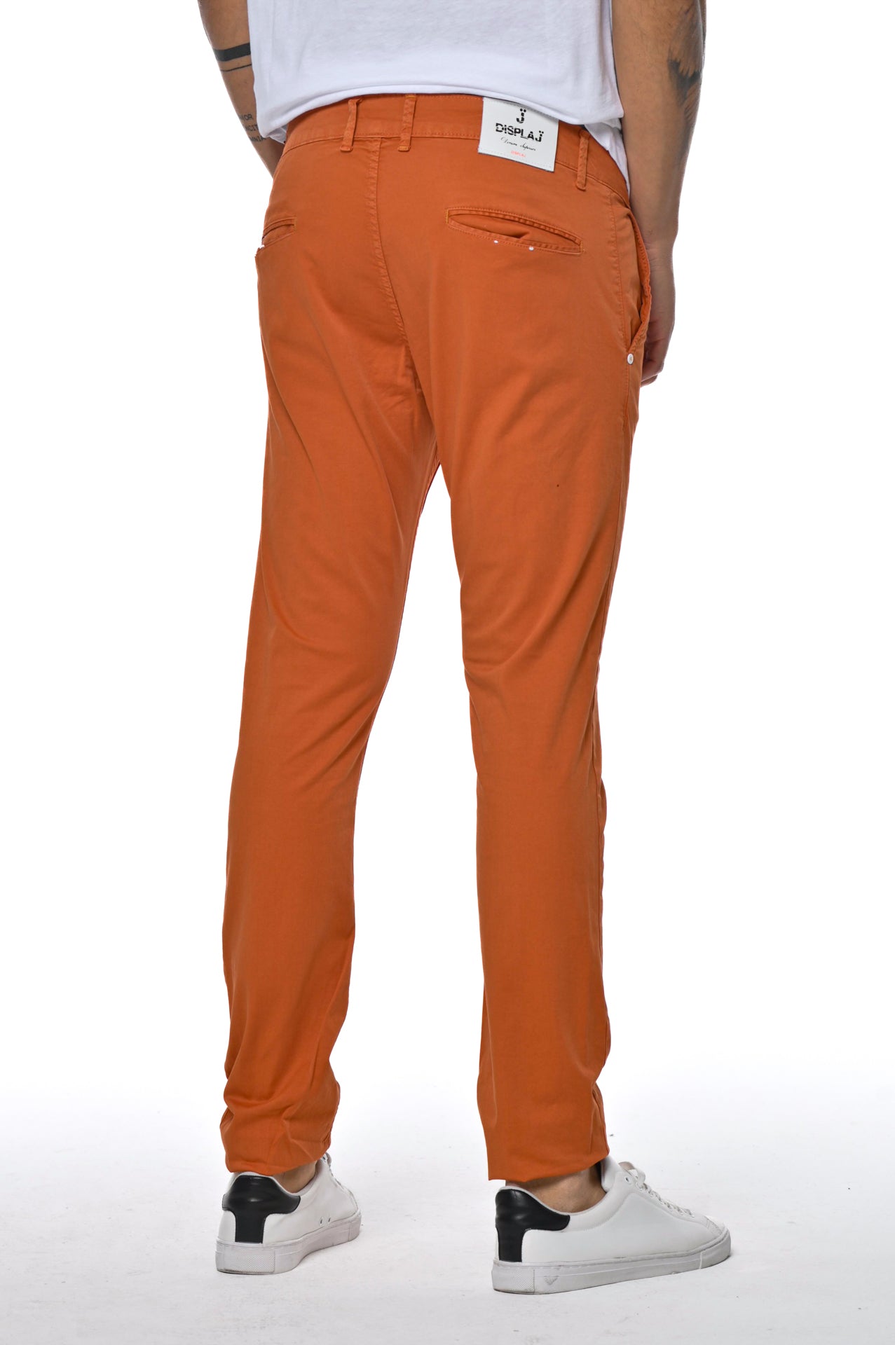 Kinos Orange Slim Pants SS24