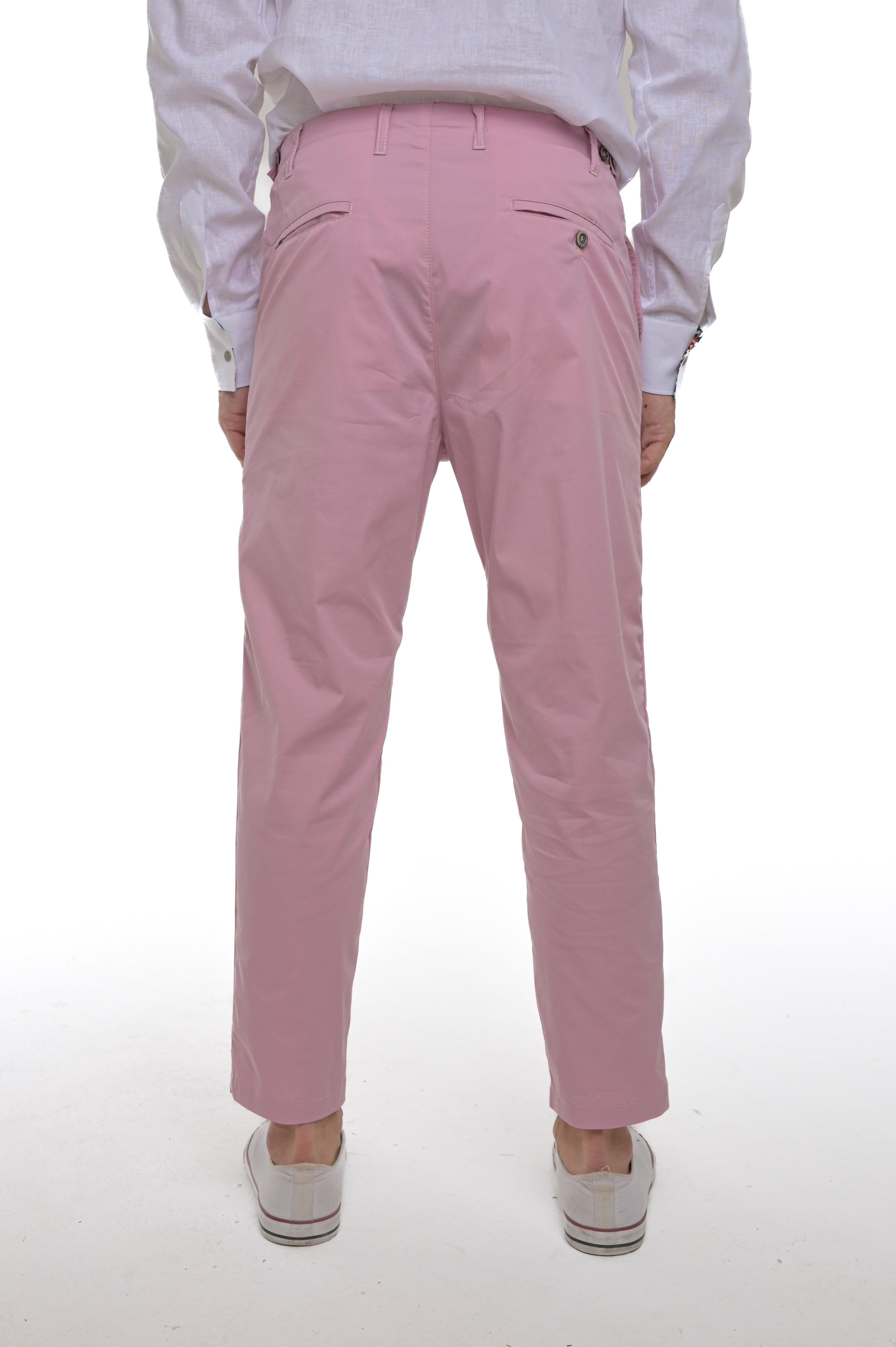 Pantaloni Classici slim Street CNDL rosa SS25