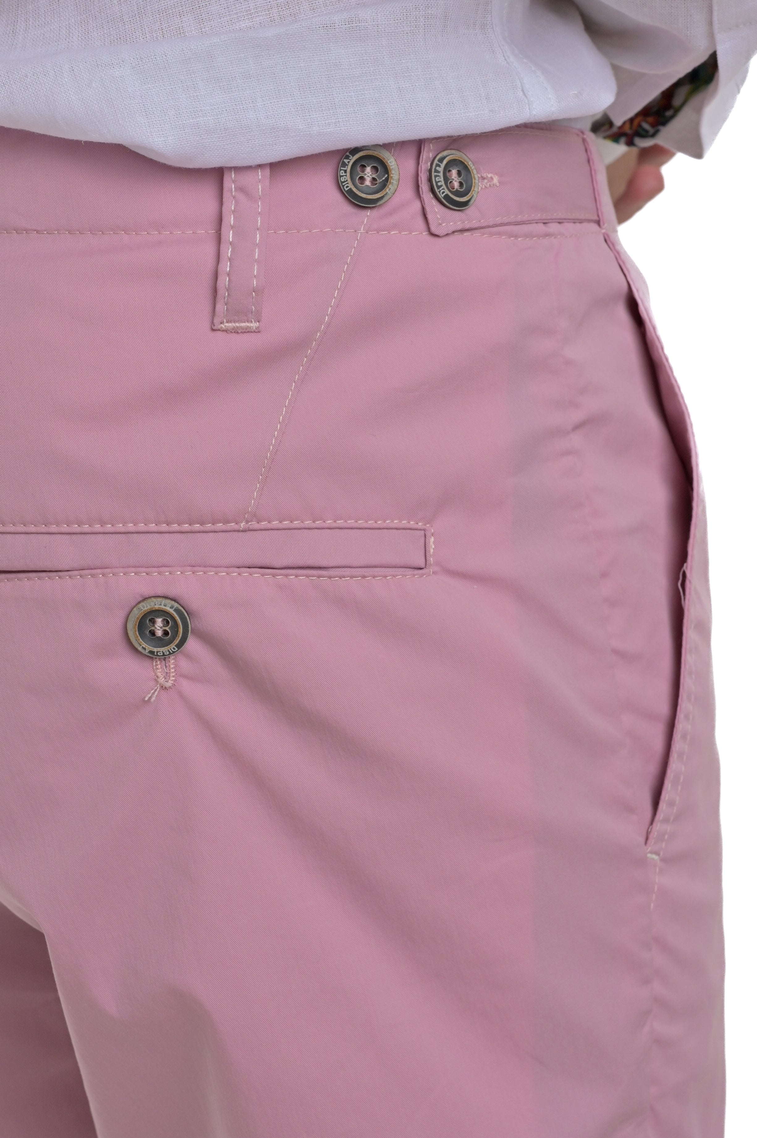 Pantaloni Classici slim Street CNDL rosa SS25