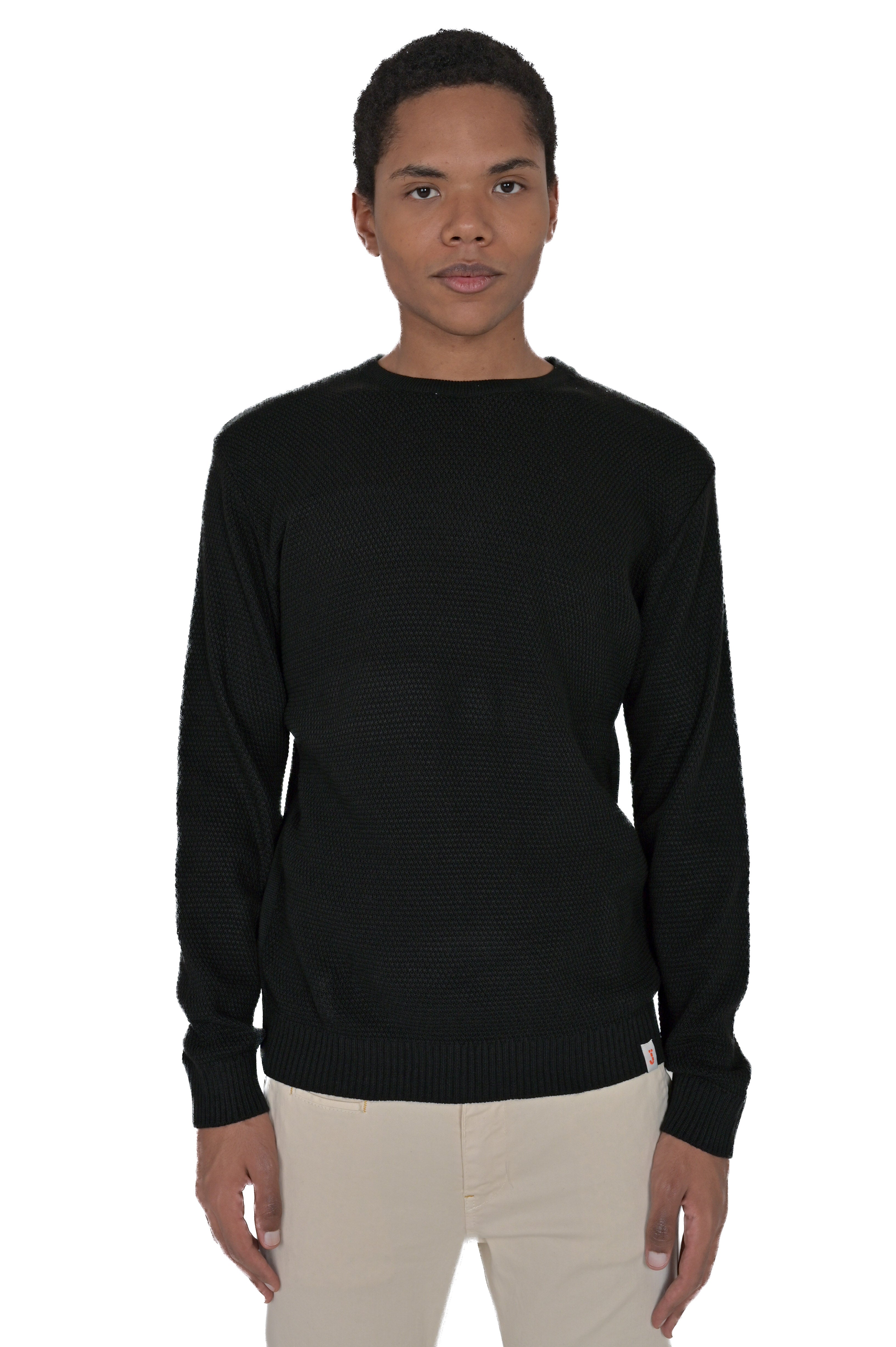 Maglione regular DM 24200 nero FW24/25