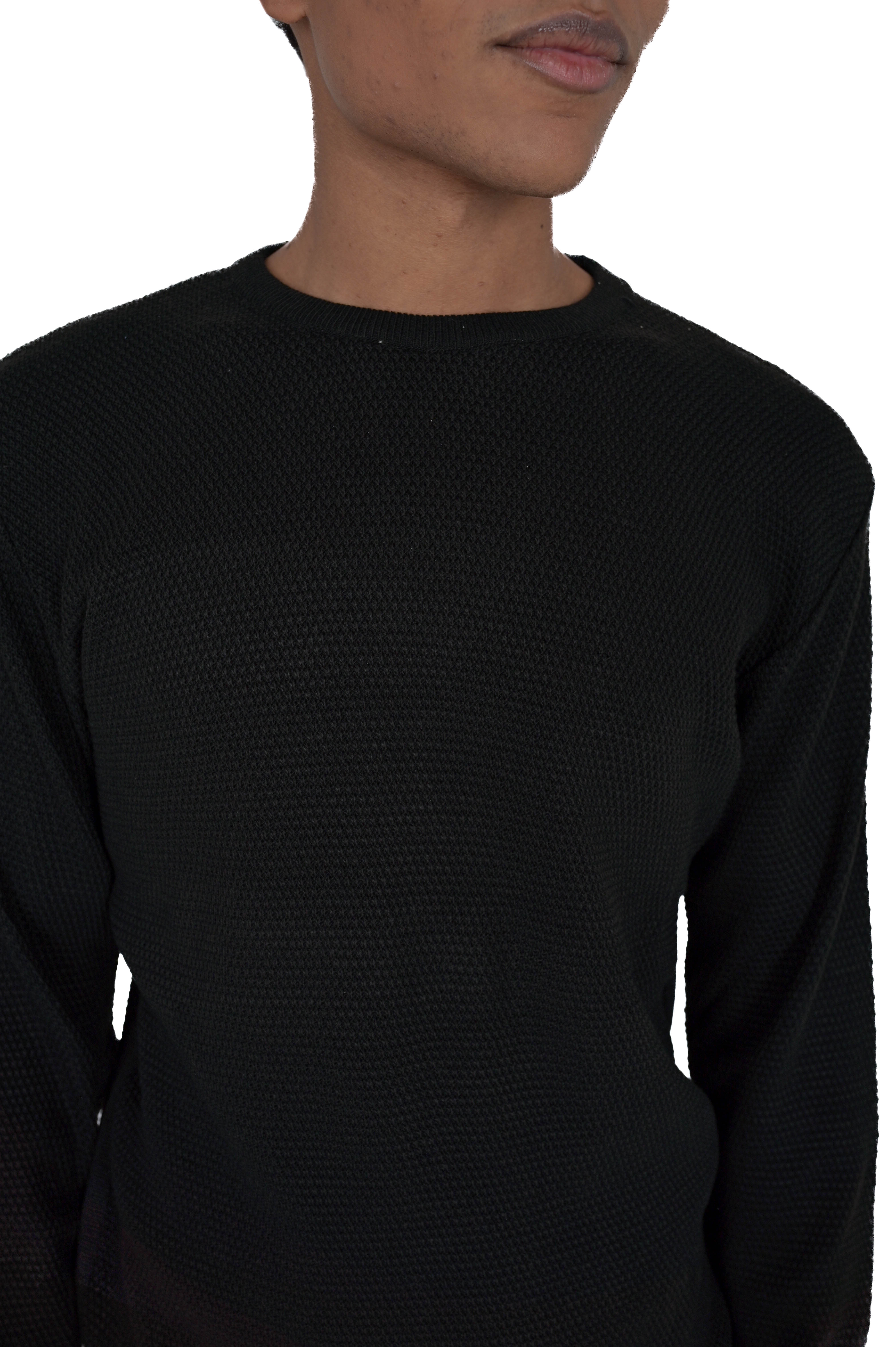 Maglione regular DM 24200 nero FW24/25