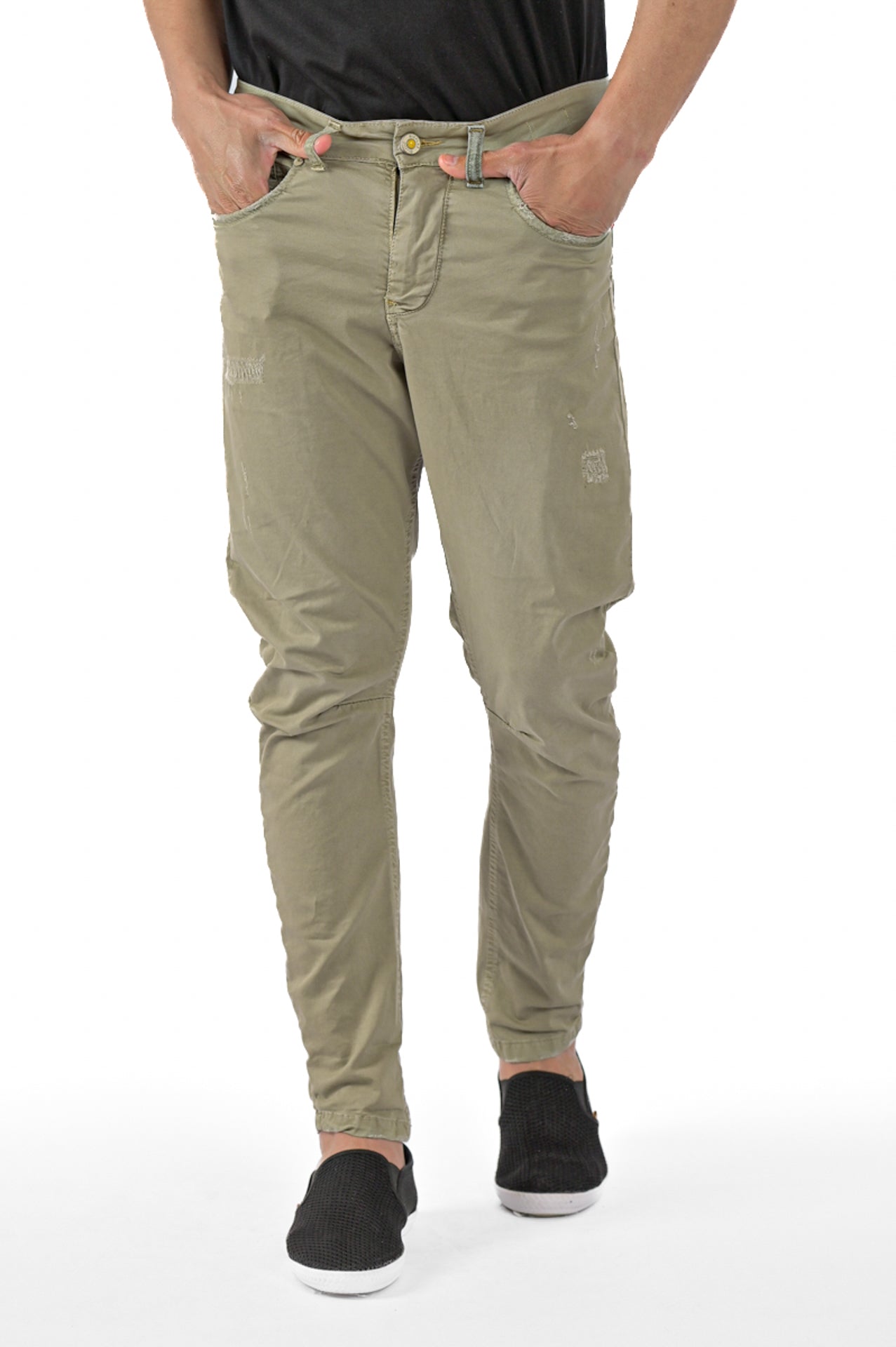 Pantaloni in cotone tapered Kron AM3 SS23