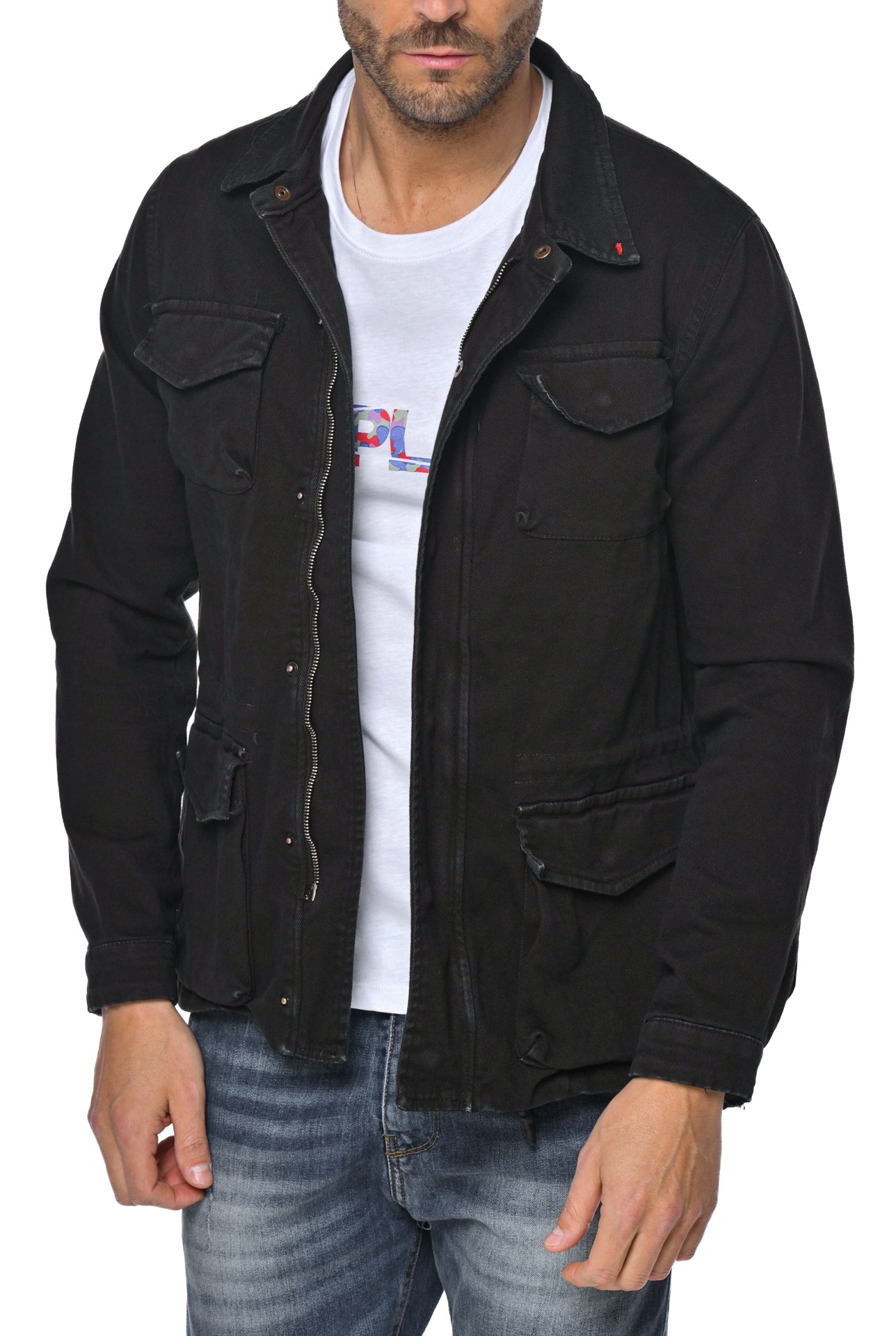 Maxim regular jacket Black SS24