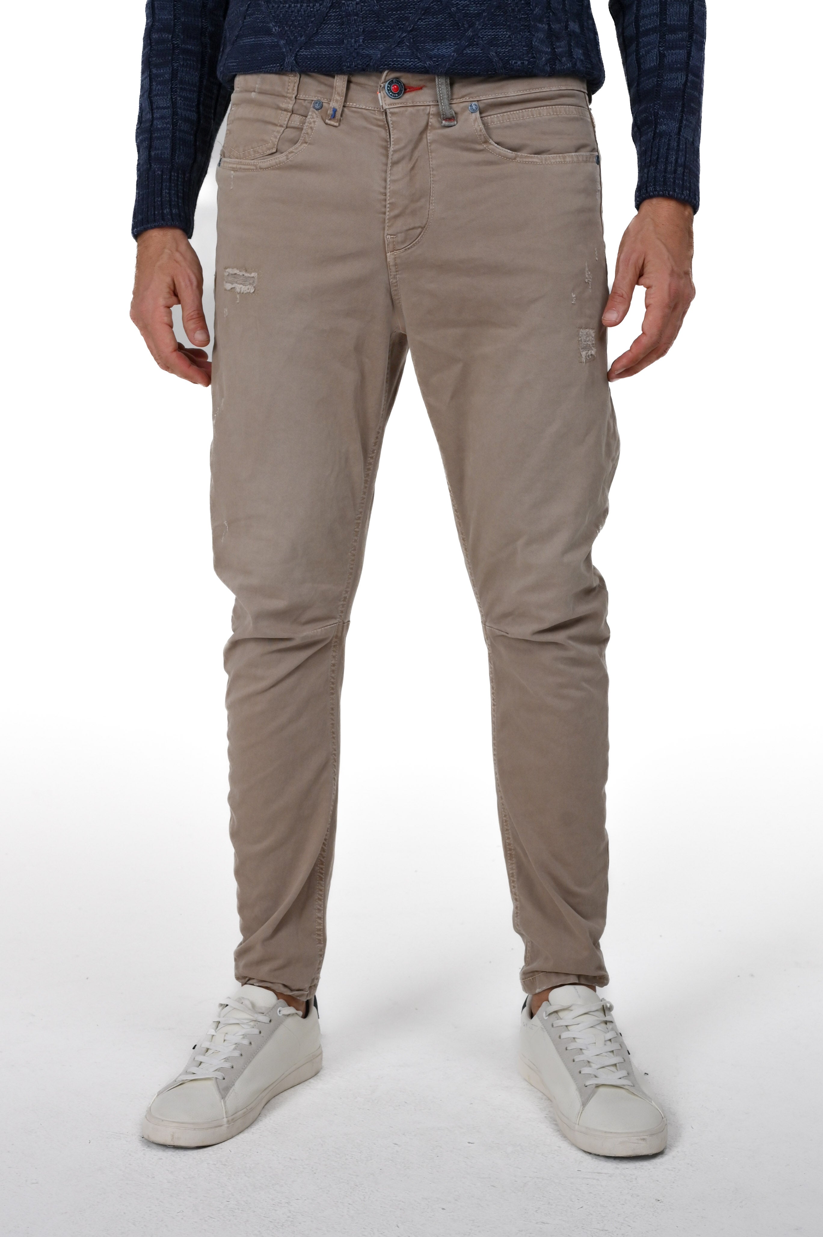 Pantaloni in cotone tapered Kron AM3 FW23/24