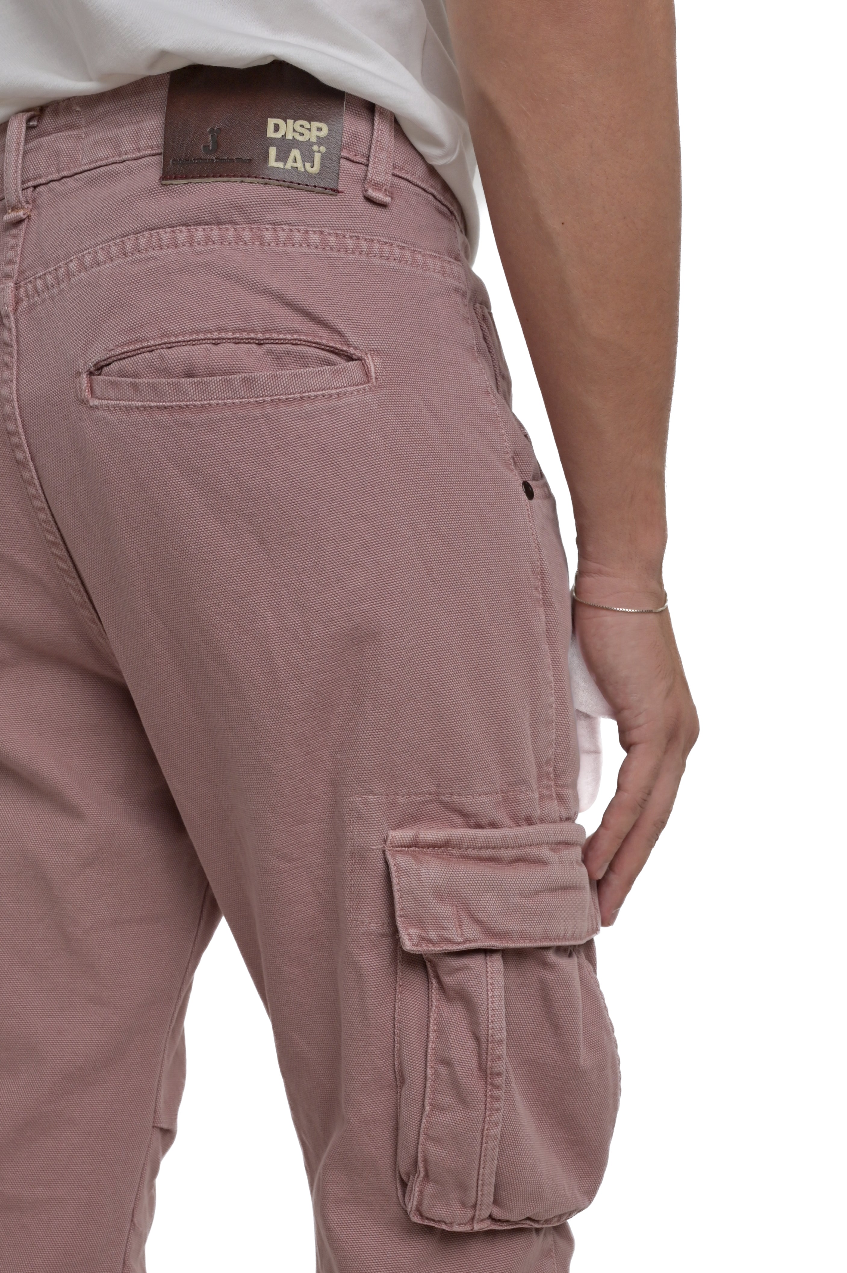 Pantaloni in cotone regular Marktas India rosa SS25