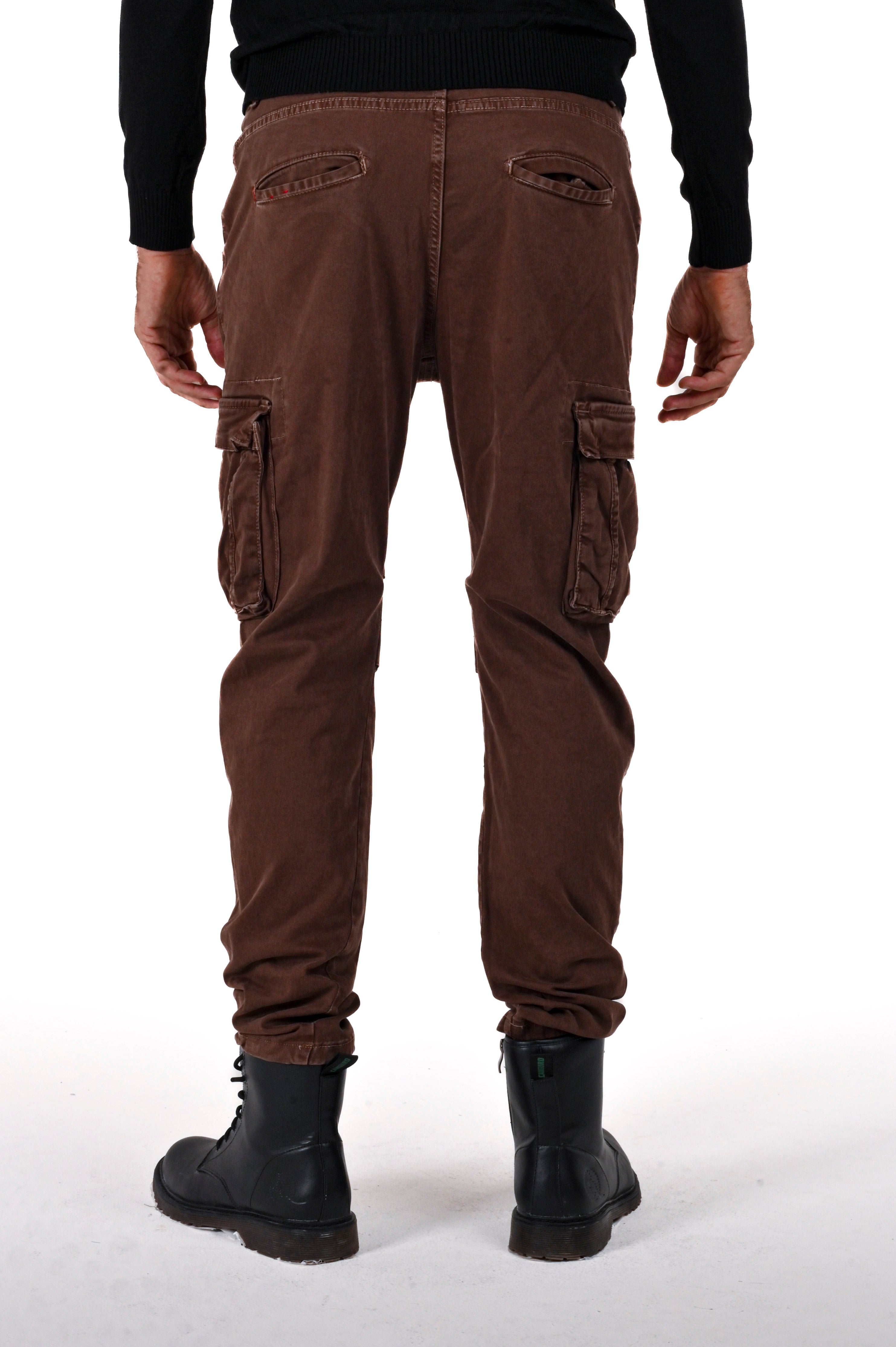 Pantaloni in cotone regular Marktas moro FW24/25