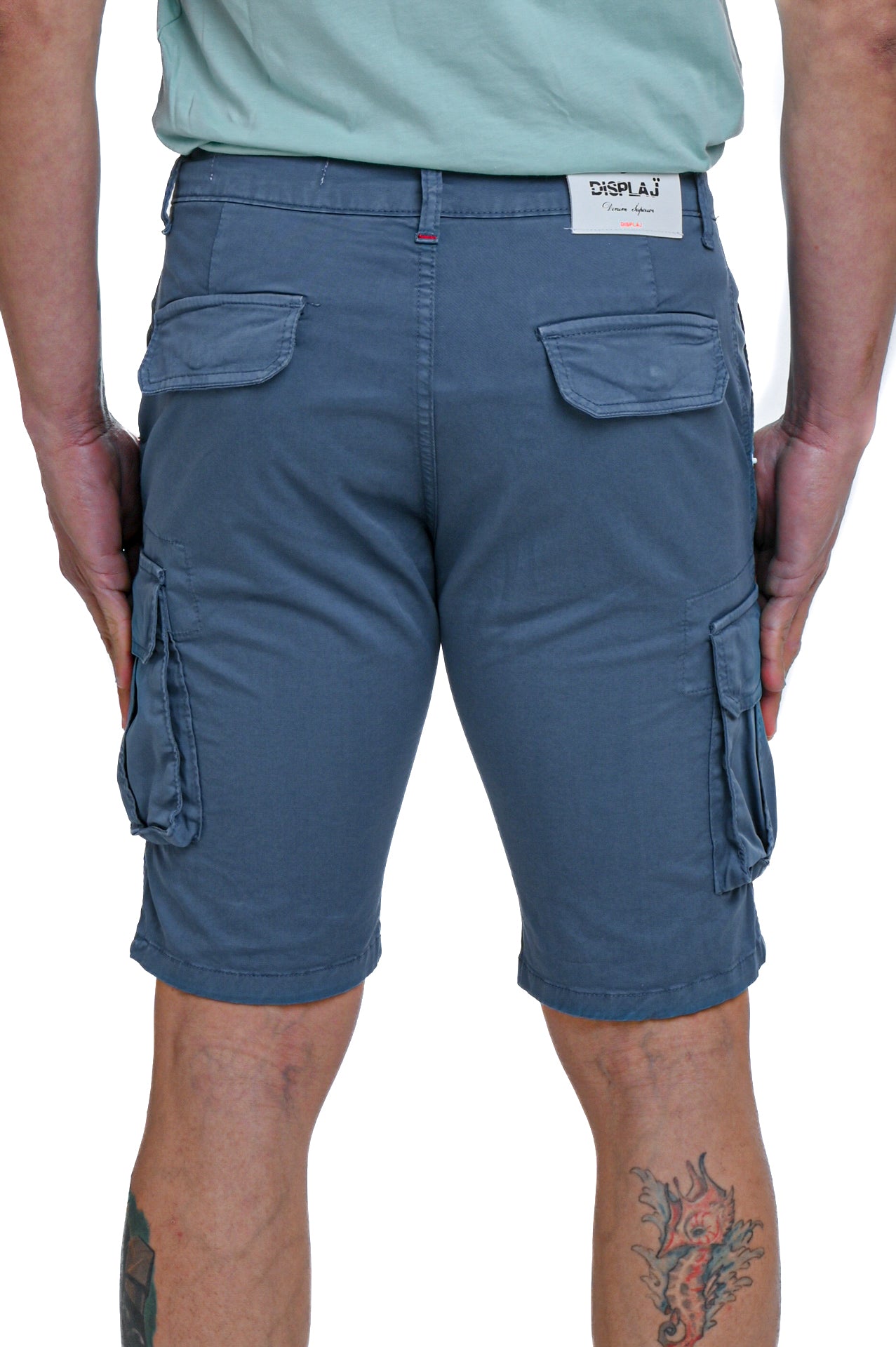 Bermuda in cotone slim Roy zucchero SS24