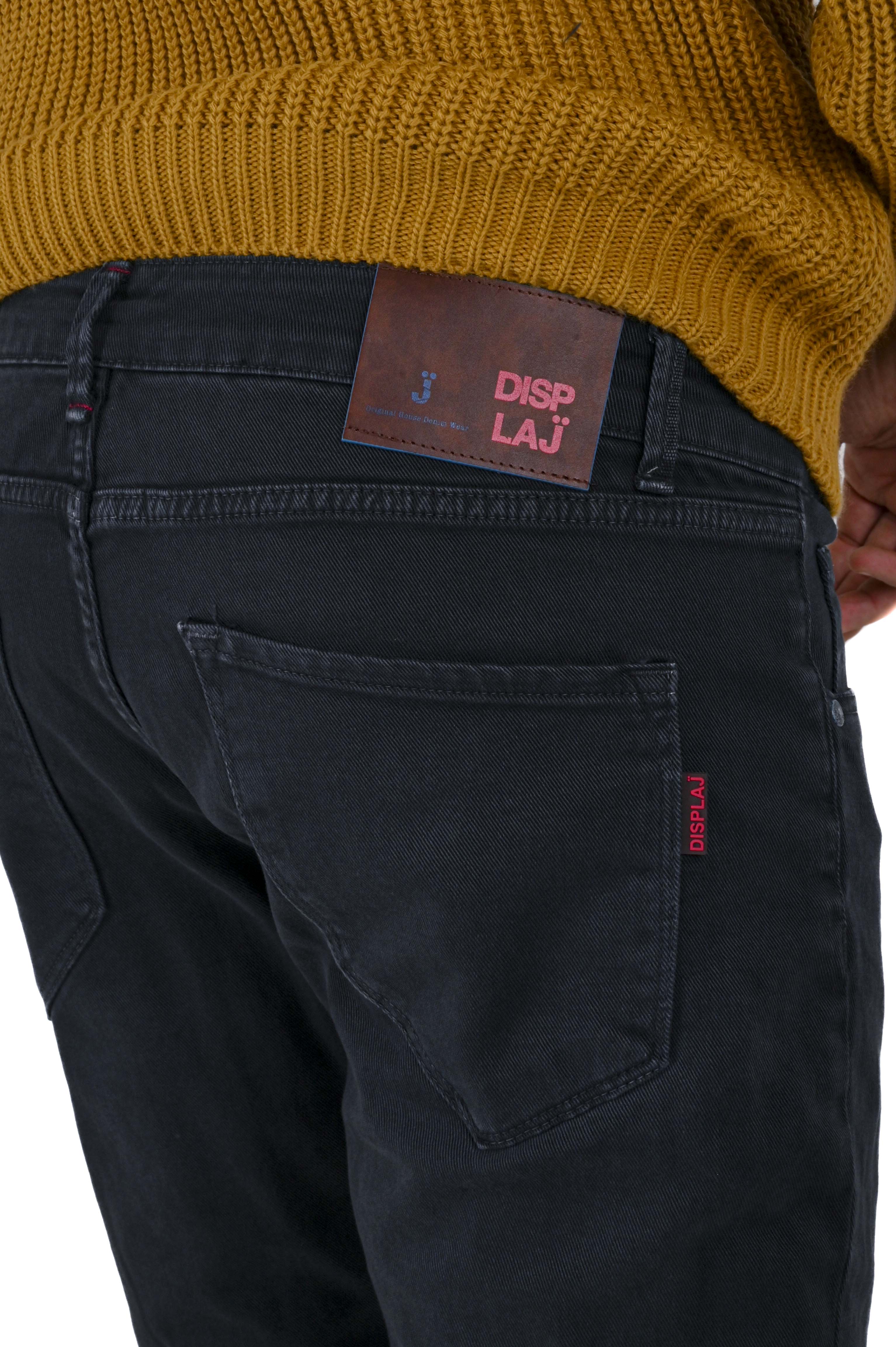 Pantaloni in cotone slim New London Bull blu FW24/25