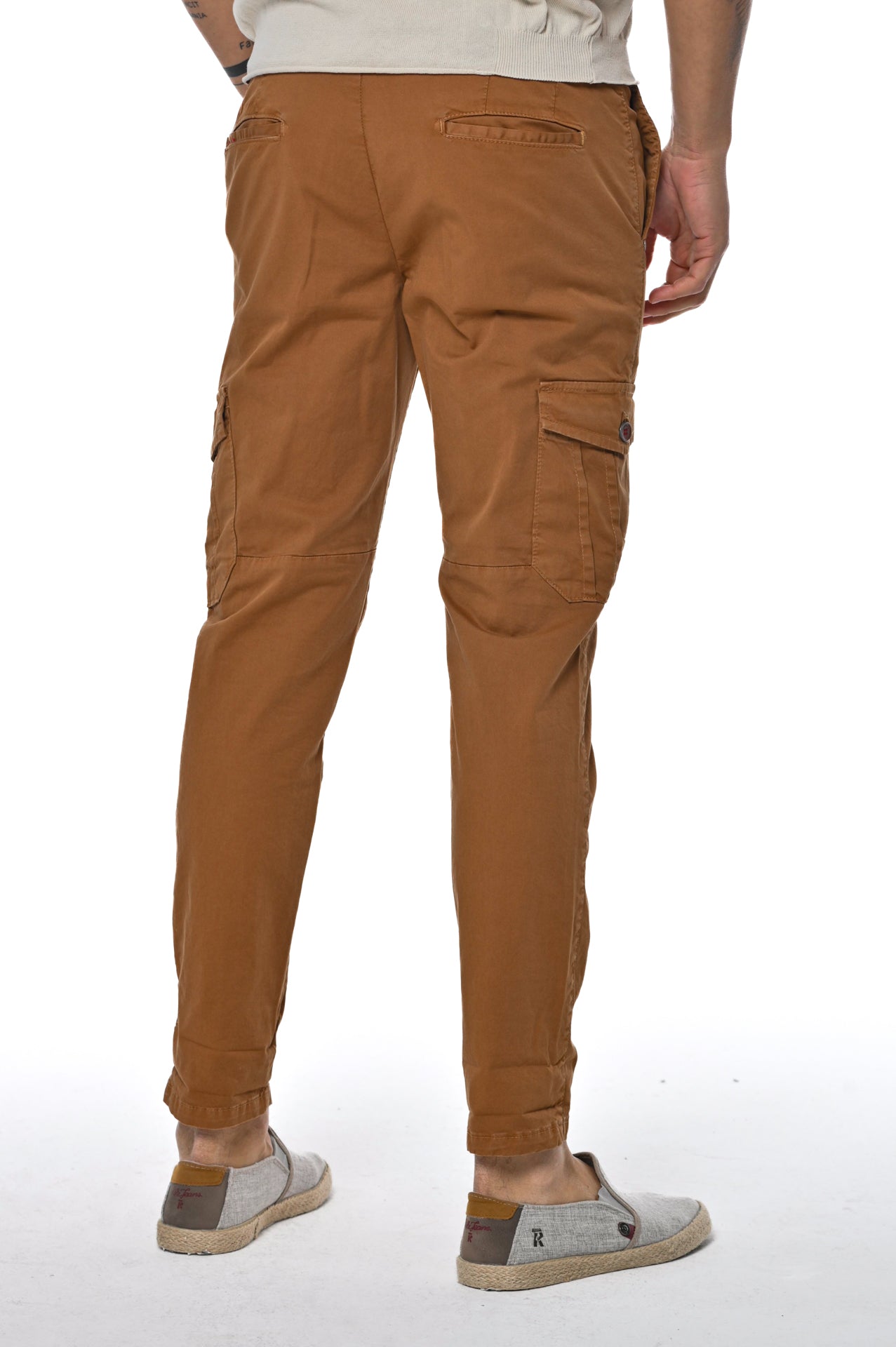 Pantaloni in cotone slim Sonic Tascone SS23