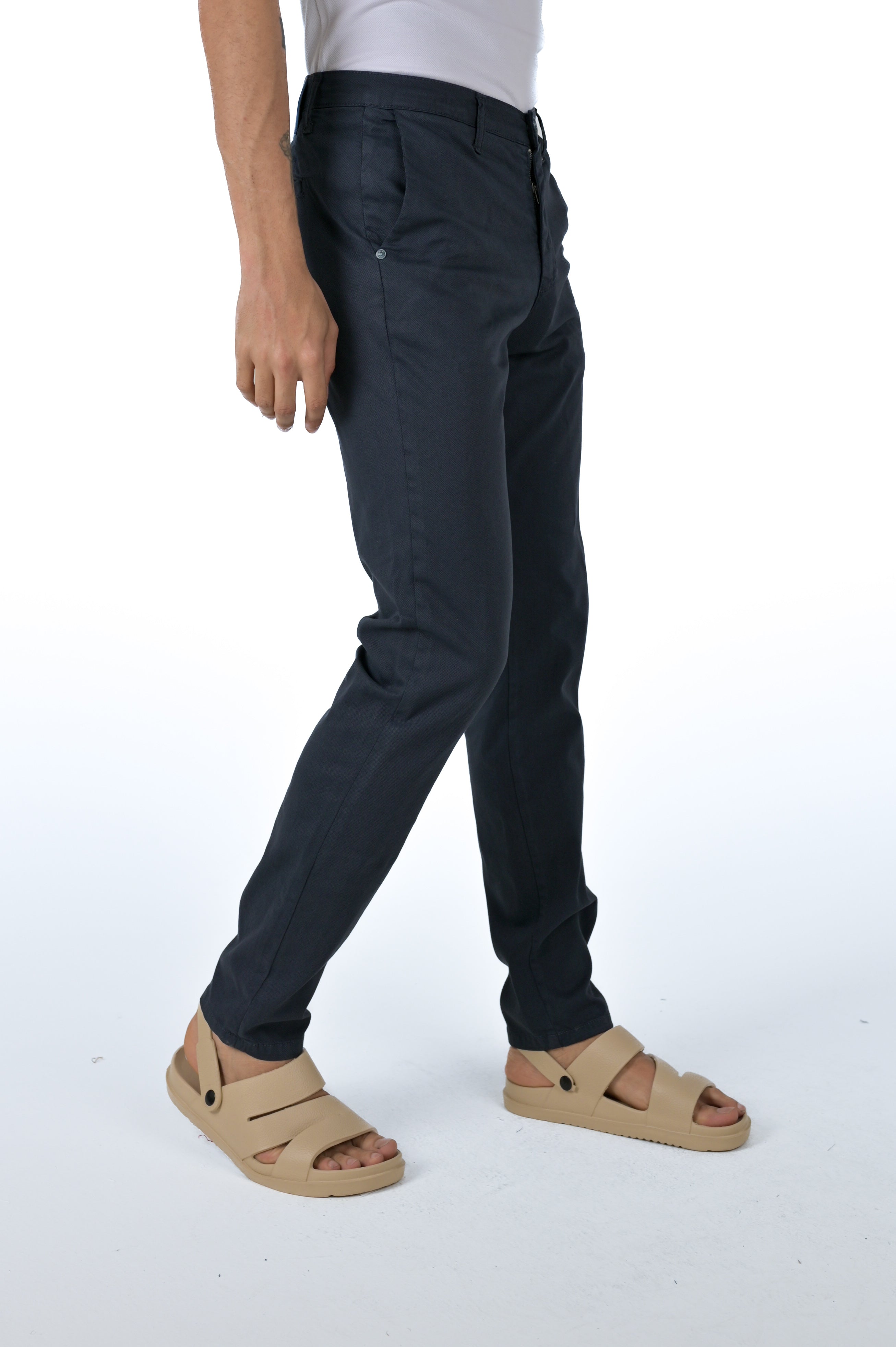 Pantaloni slim Sonic Maldive Blu SS24