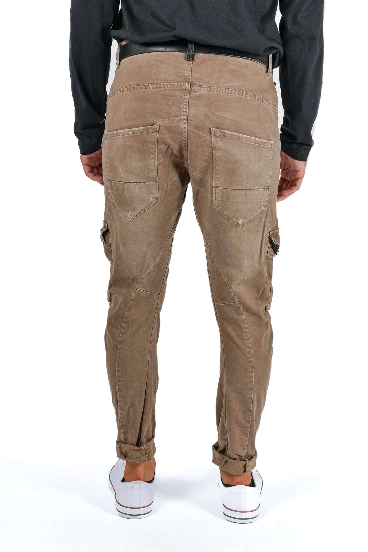 Pantaloni in cotone tapered New Evolution FW 21/22